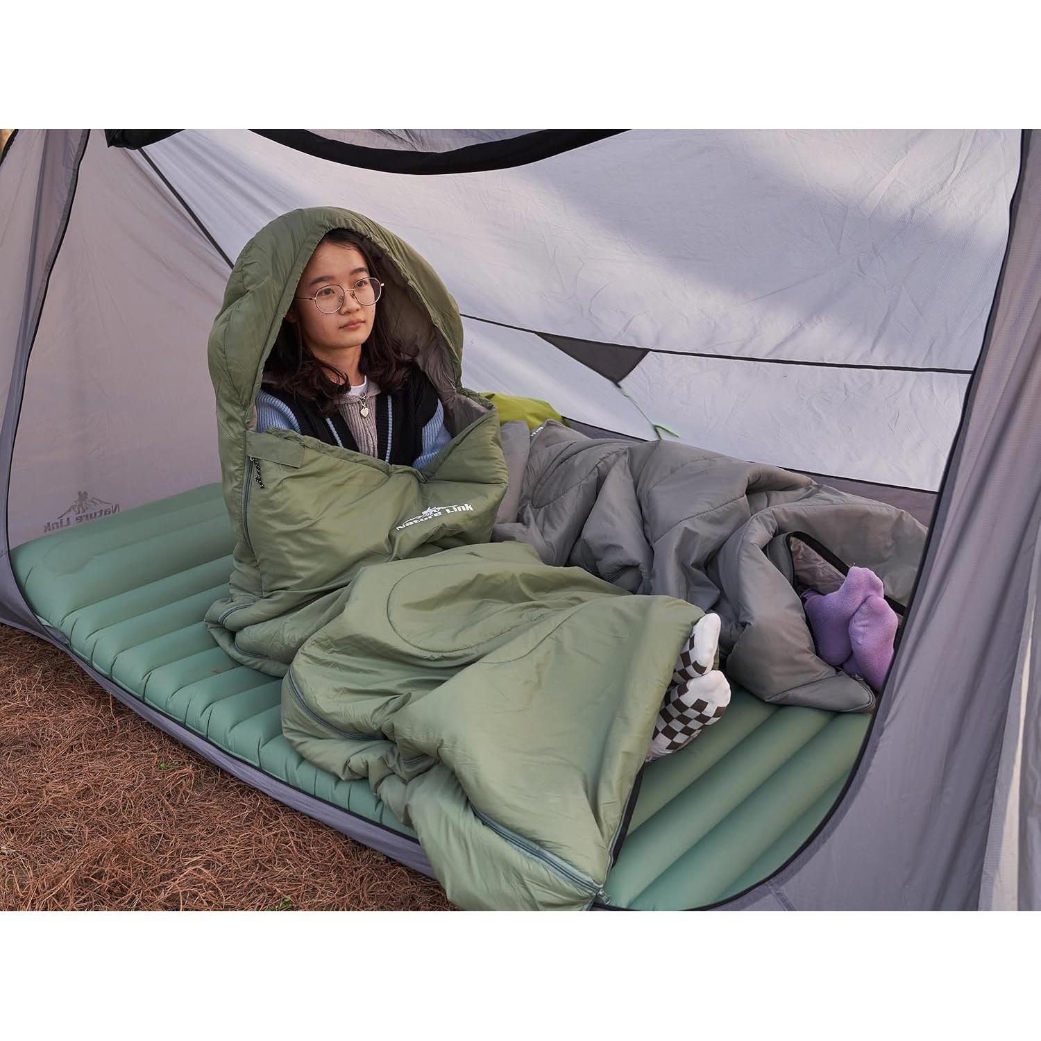 Saco de dormir ligero Nature Link Zoysia-002 1.15kg 8-15°C