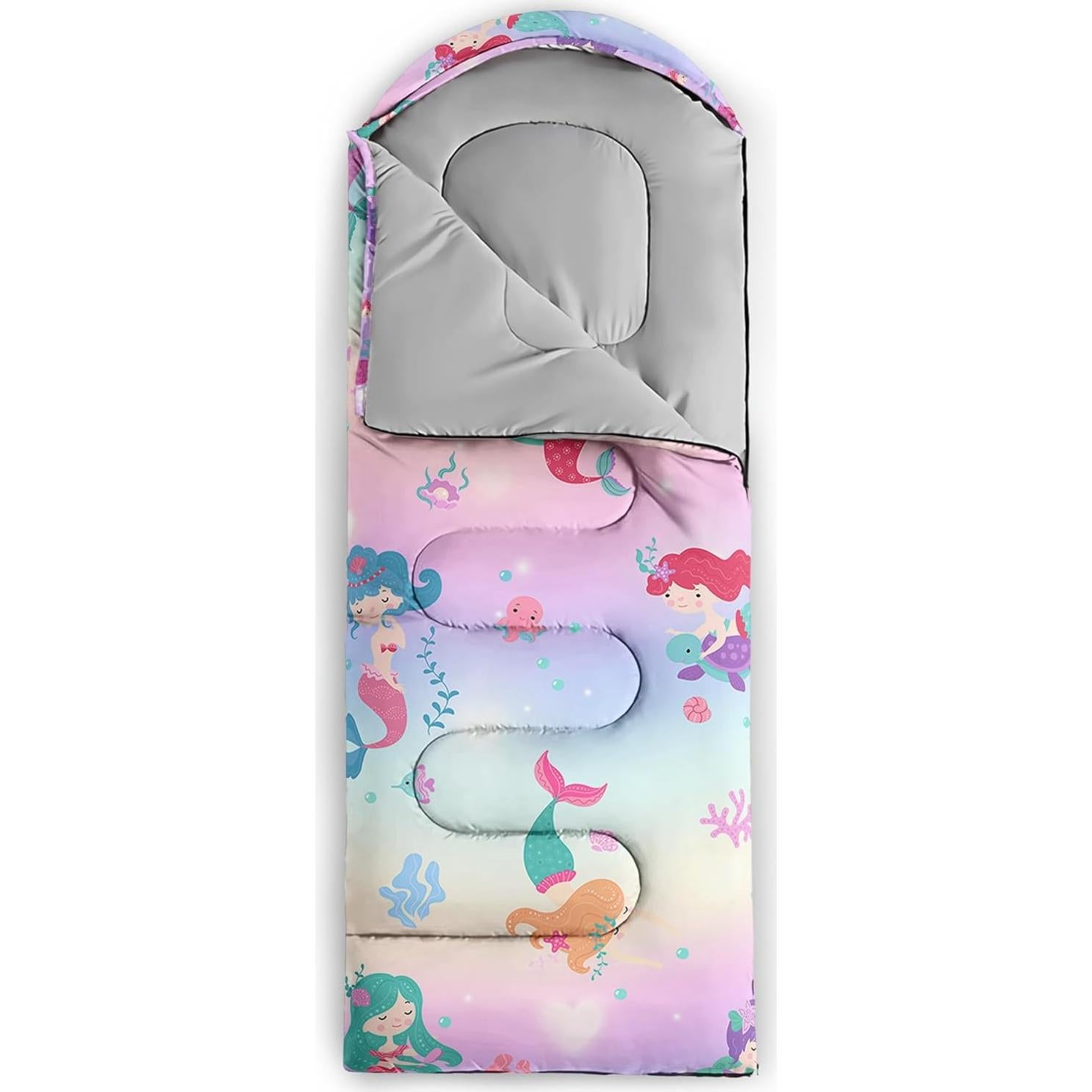 Saco de Dormir QOOMO 3 Temporadas Impermeable 229x76cm