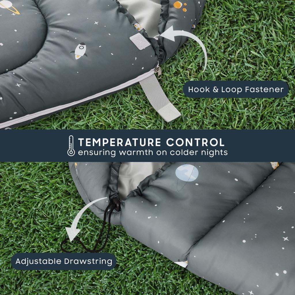 Saco de Dormir para Niños Despertar En Nubes 155x66 cm 3 Temporadas