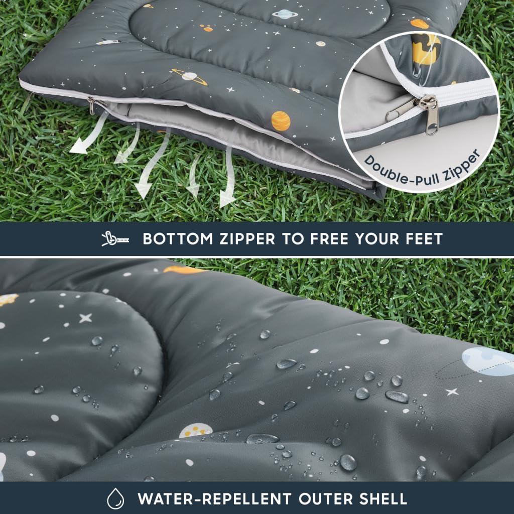 Saco de Dormir para Niños Despertar En Nubes 155x66 cm 3 Temporadas