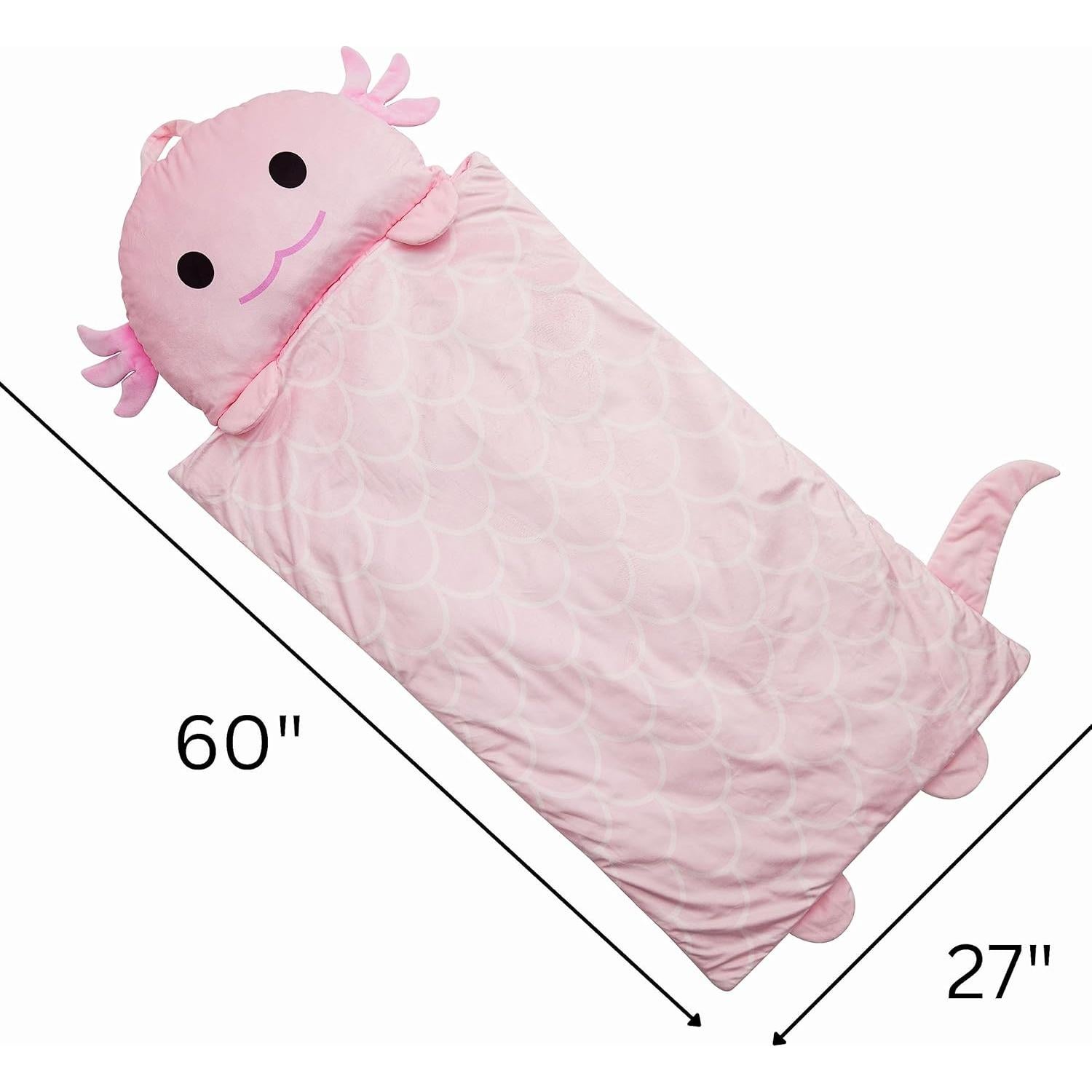 Saco de Dormir Infantil Unicornios y Robots Axolotl 150x69cm