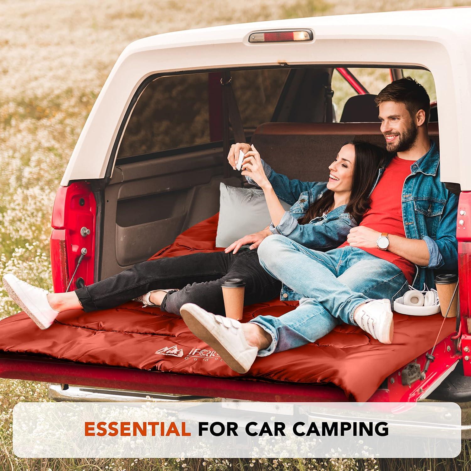 Saco de Dormir Doble IFORREST XL para 2 Personas - Climas Fríos