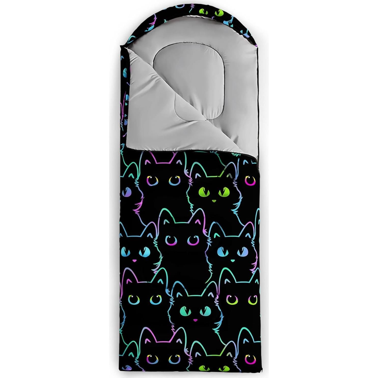 Saco de Dormir Camping 3 Temporadas BailiPromise Microfibra