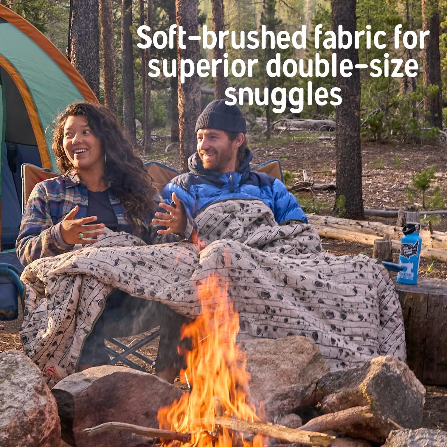 Manta Aislante Grande Kelty Biggie para 2 Personas - Azul Tormentoso