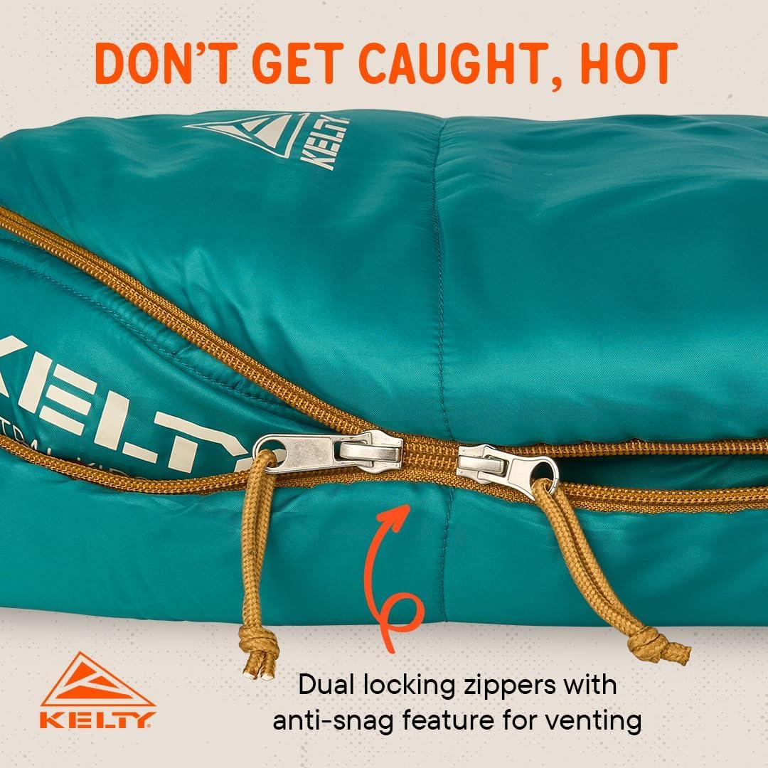 Saco de Dormir Kelty Mistral Niños 30°C Lago Profundo
