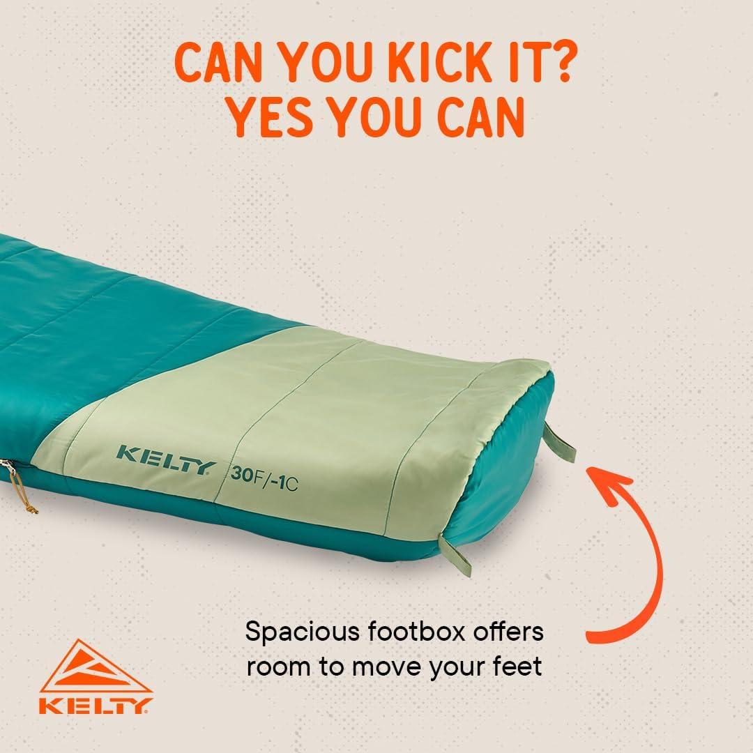 Saco de Dormir Kelty Mistral Niños 30°C Lago Profundo