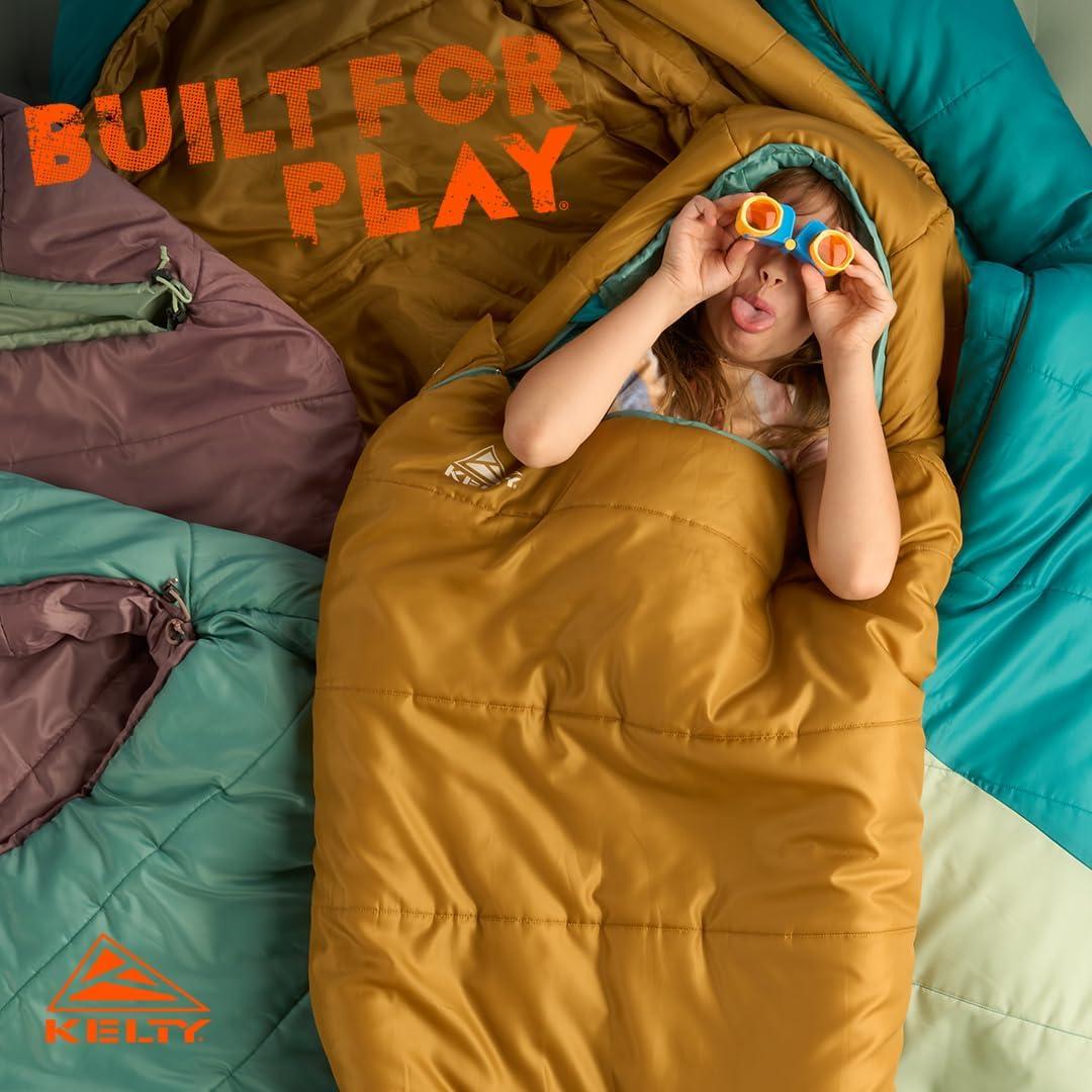 Saco de Dormir Juvenil Kelty Mistral 20°C Woodthrush