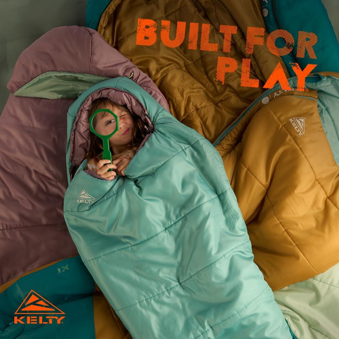 Saco de Dormir Kelty Mistral Niños 20°C Malachite 1 Persona