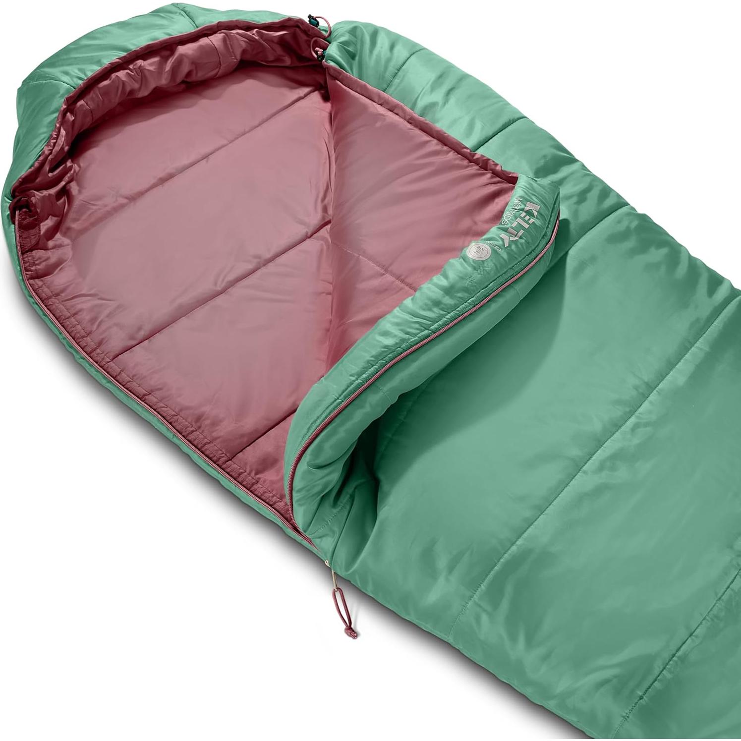 Saco de Dormir Kelty Mistral Niños 20°C Malachite 1 Persona