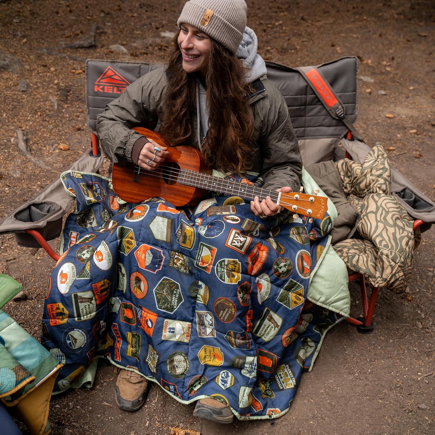 Kelty | Bestie Blanket Patches - Fun and Functional Large 1P Blanket - Twin