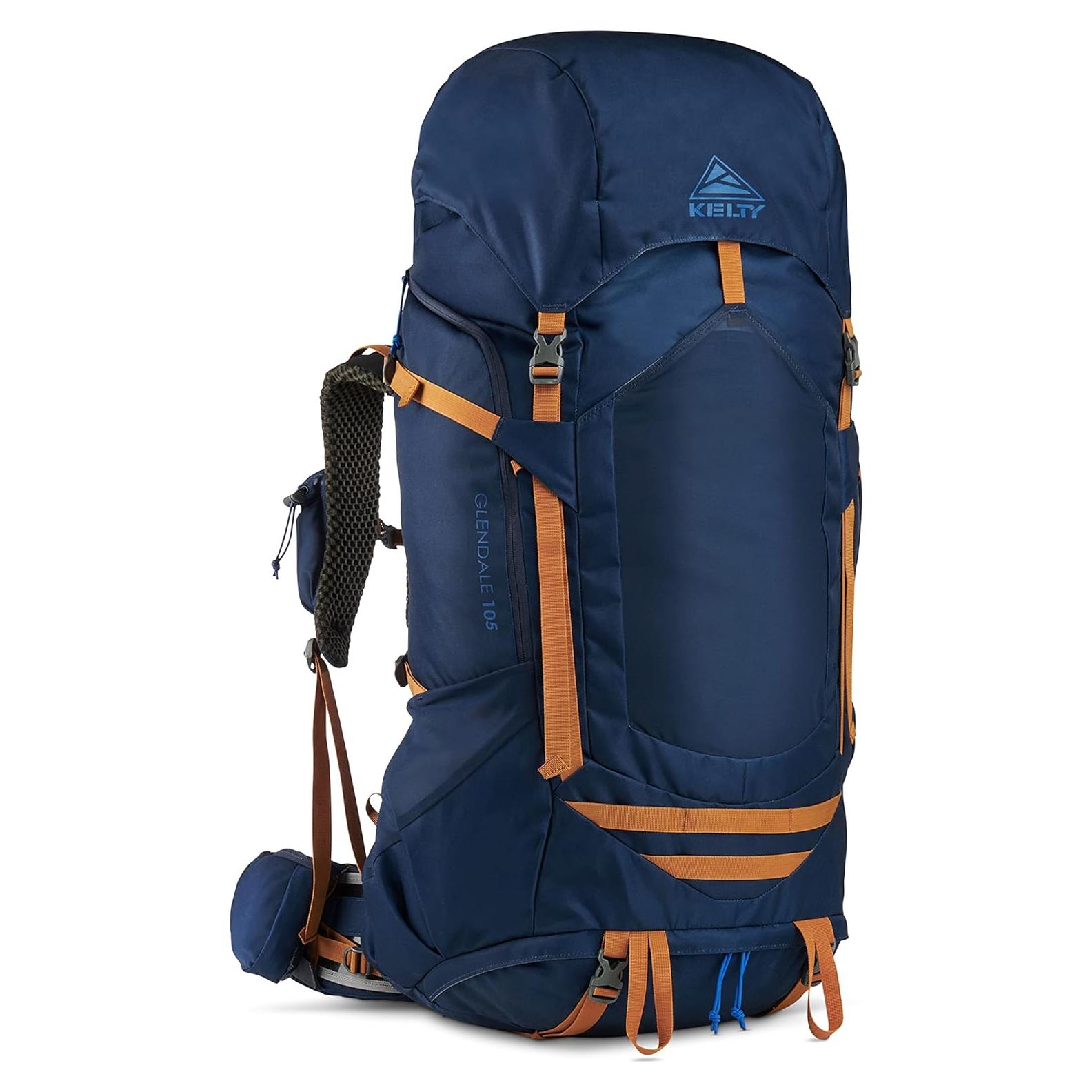 Mochila de Senderismo Kelty Glendale 105L Azul Pageant