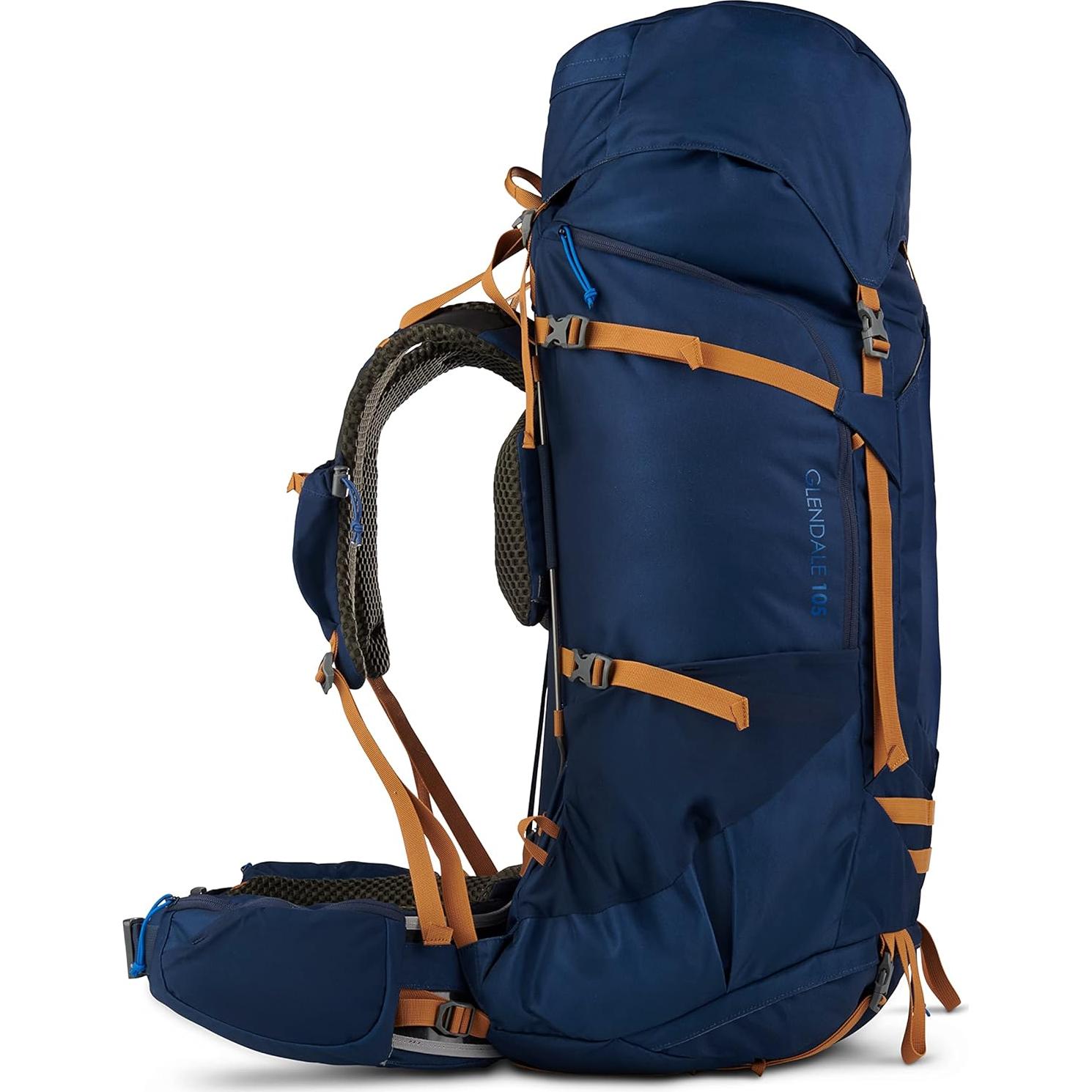 Mochila de Senderismo Kelty Glendale 105L Azul Pageant