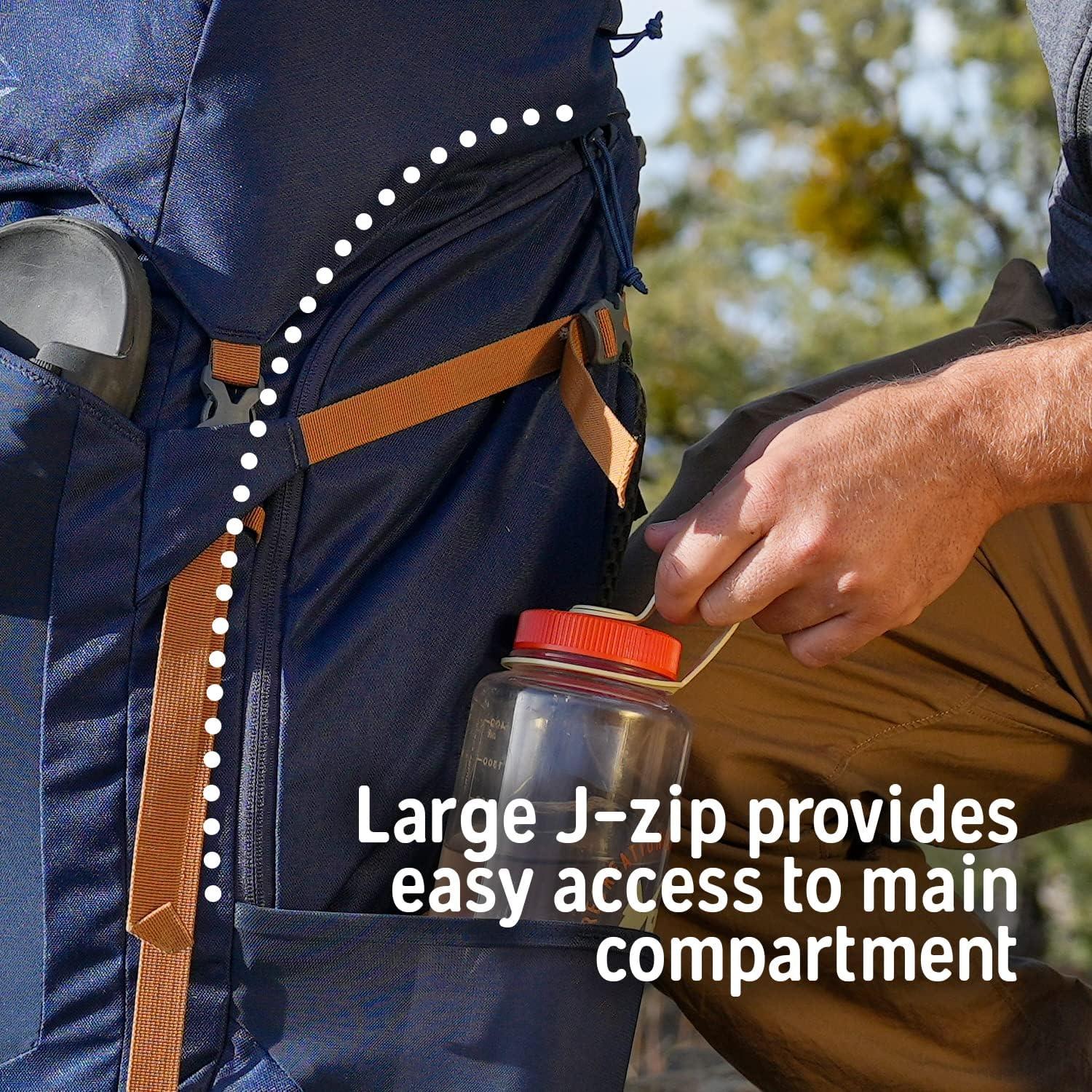 Mochila de Senderismo Kelty Glendale 105L Azul Pageant