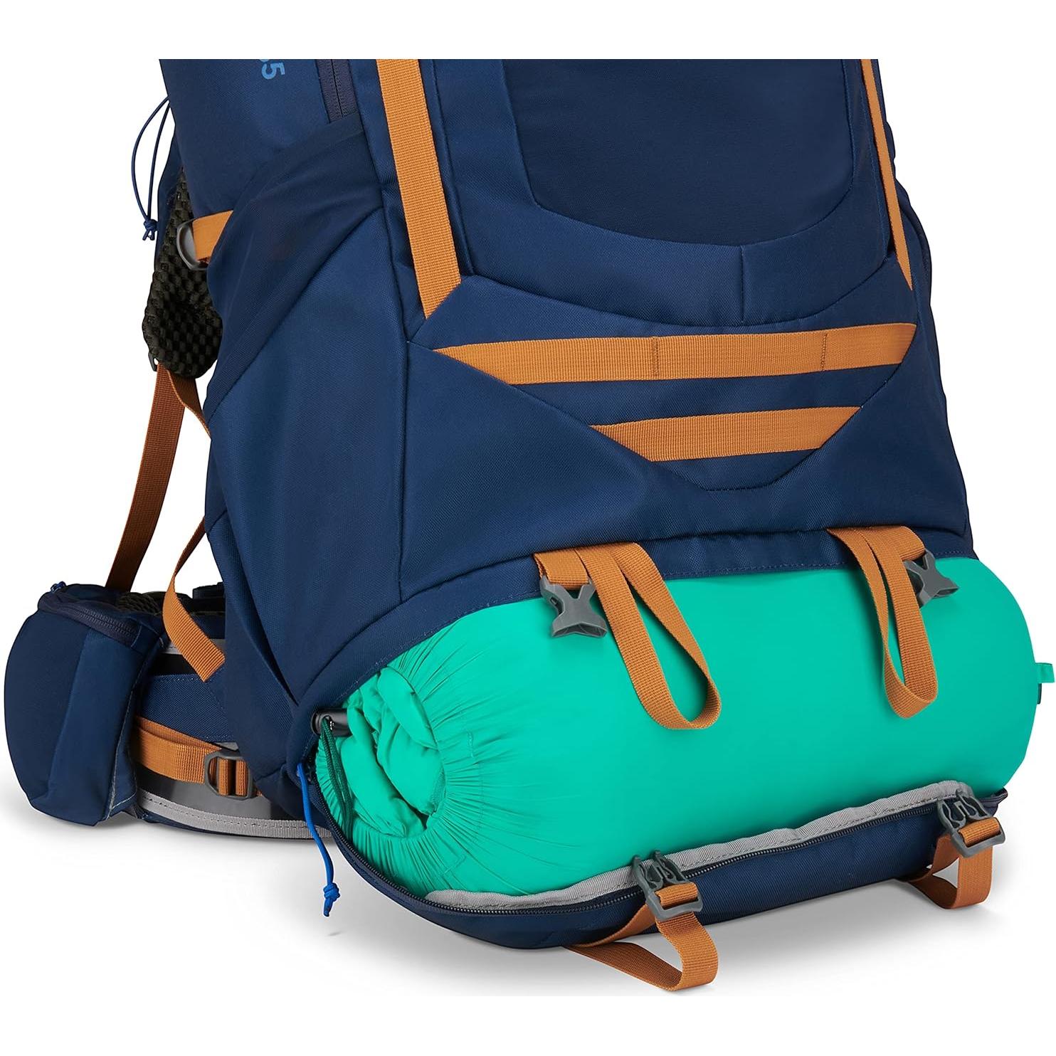 Mochila de Senderismo Kelty Glendale 105L Azul Pageant