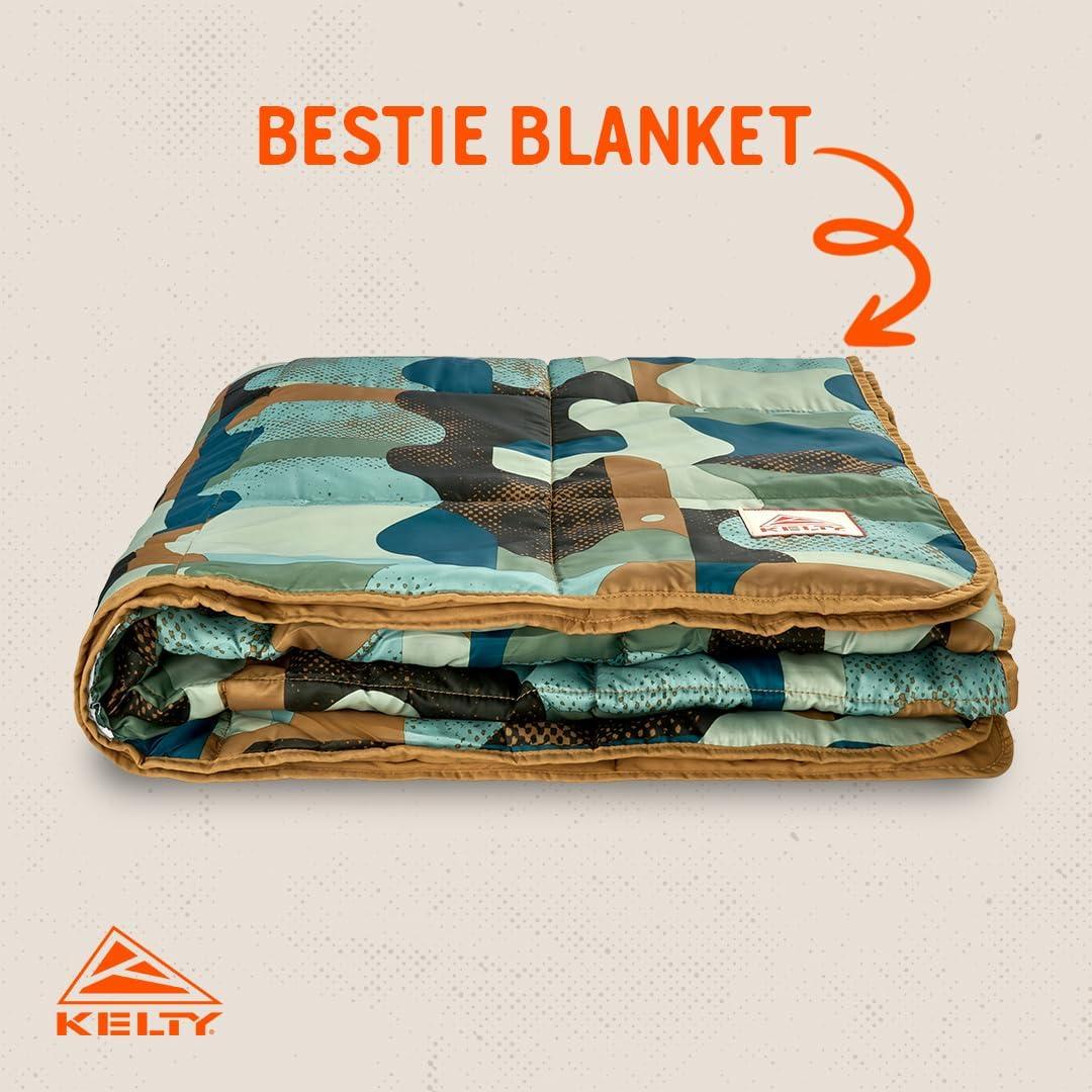 Manta Bestie Geo Natural Kelty - Grande, Ligera y Acogedora