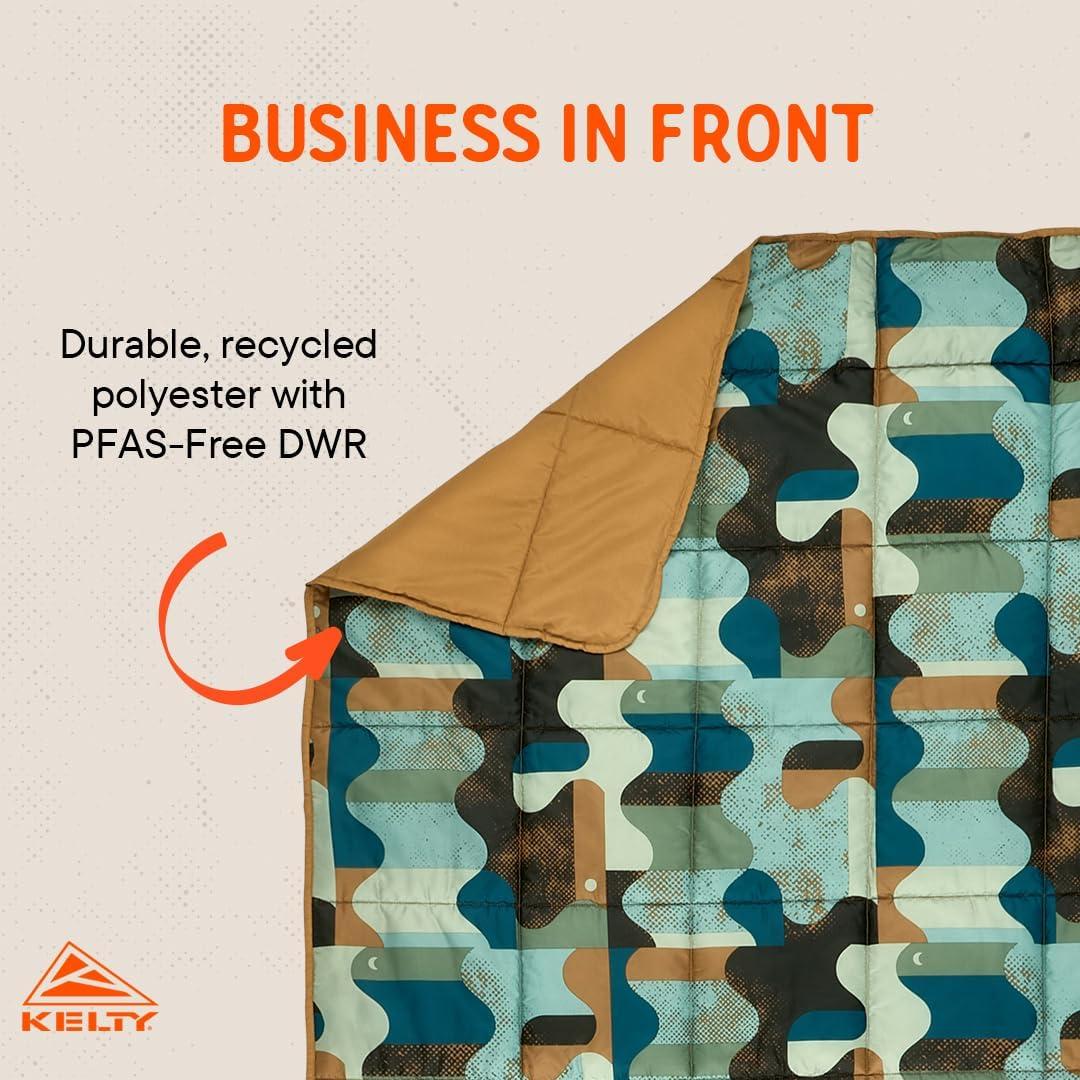 Manta Bestie Geo Natural Kelty - Grande, Ligera y Acogedora