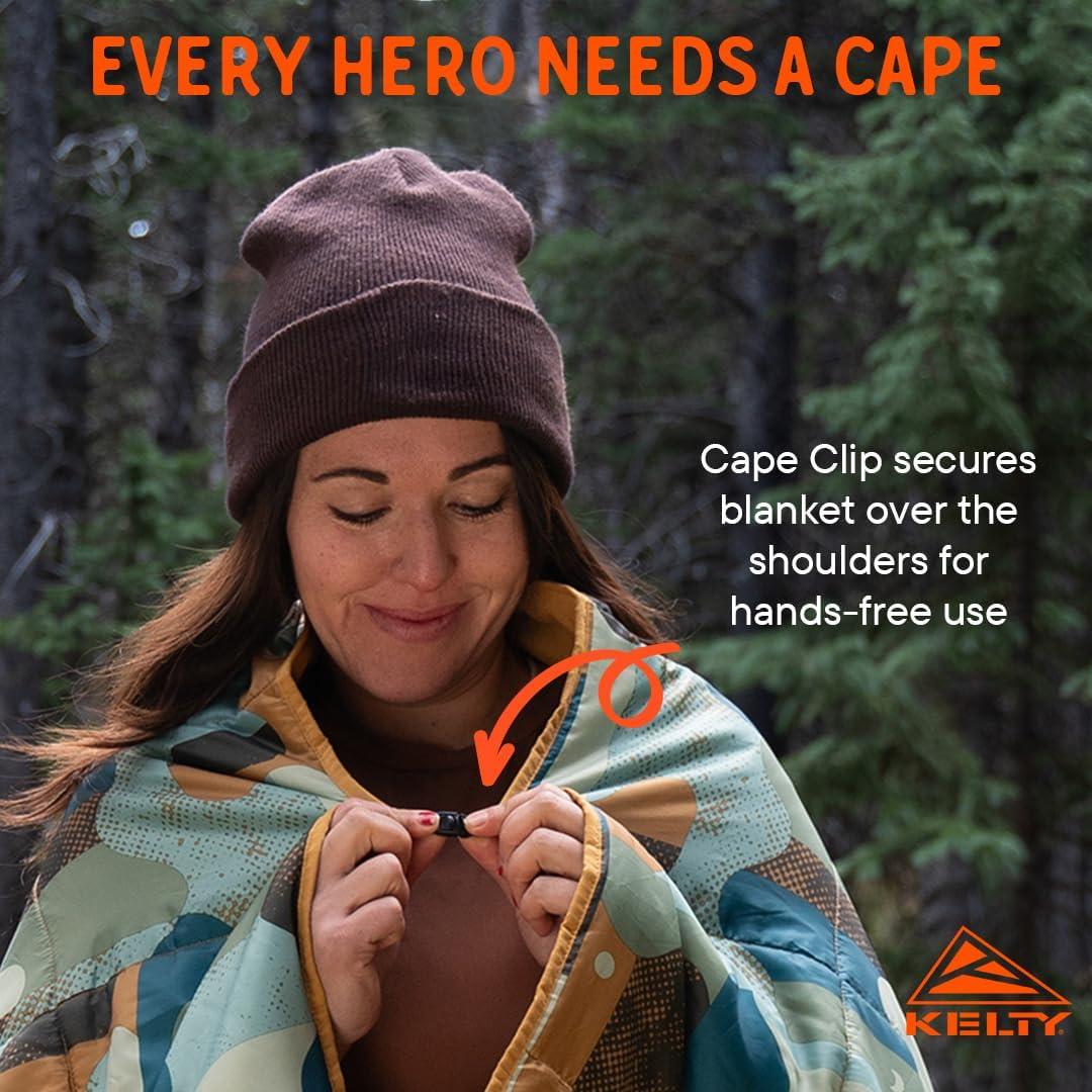 Manta Bestie Geo Natural Kelty - Grande, Ligera y Acogedora