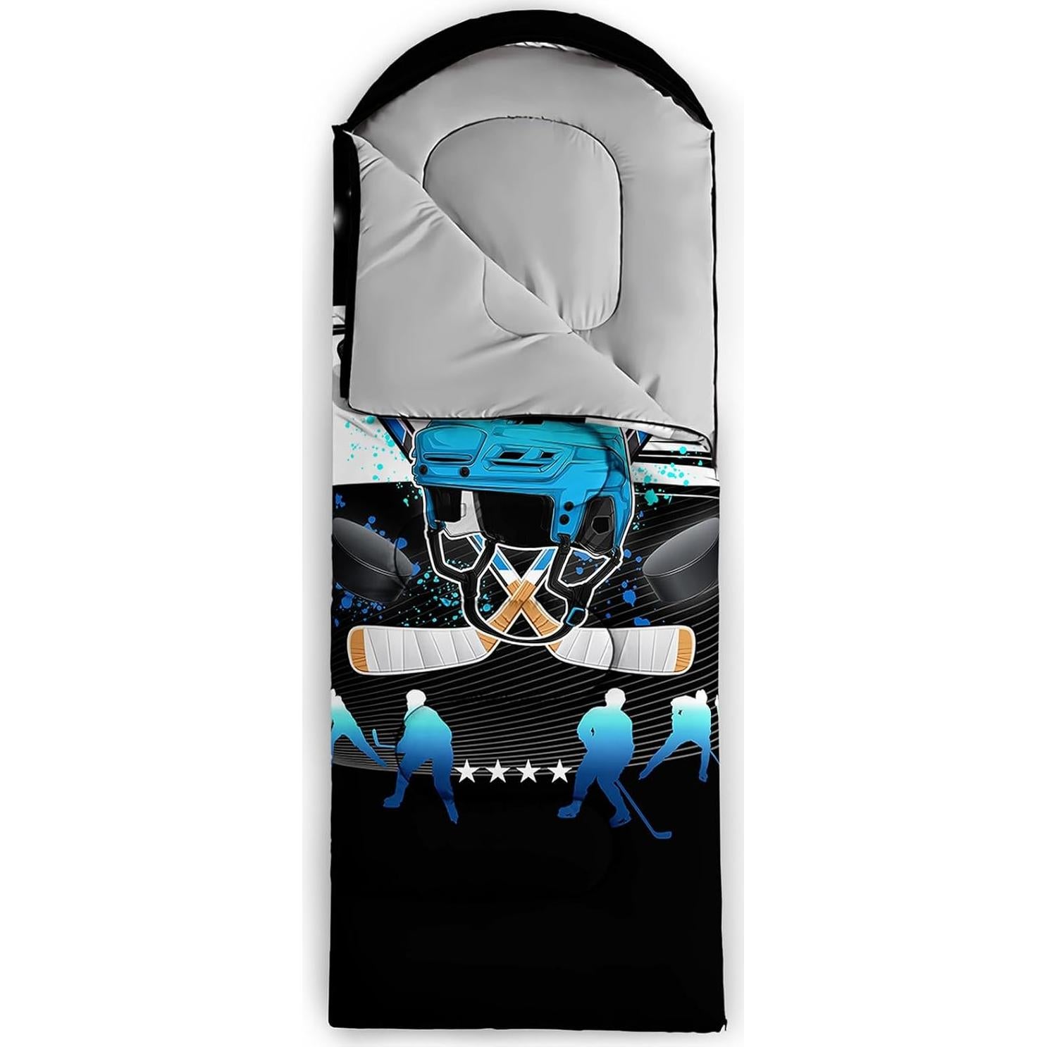 QOOMO Camping Sleeping Bags,3 Season Warm & Cool Weather,Lightweight,Waterproof Sleeping Bags for Adults & Kids,Traveling,and Outdoors,Camping Gear Equipment