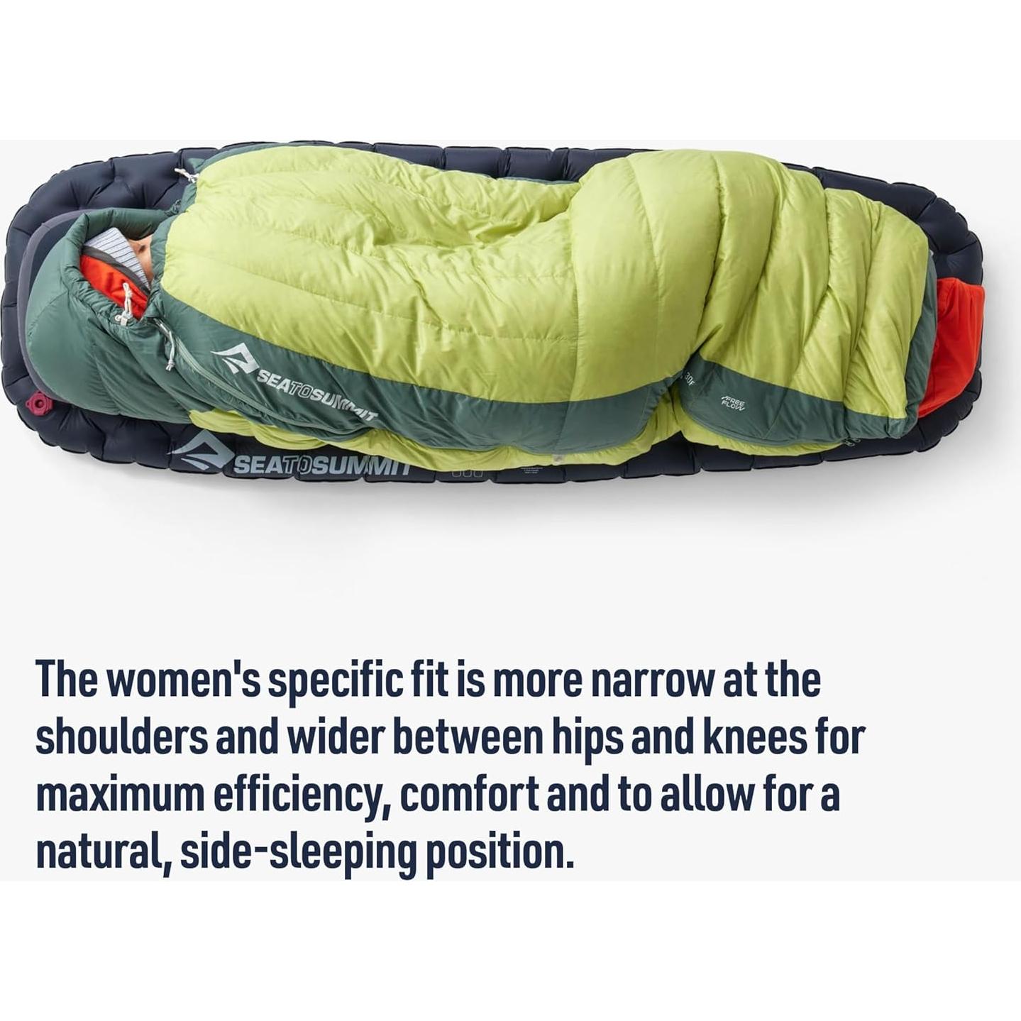 Saco de dormir de plumas para mujer Sea to Summit Ascent 15°C