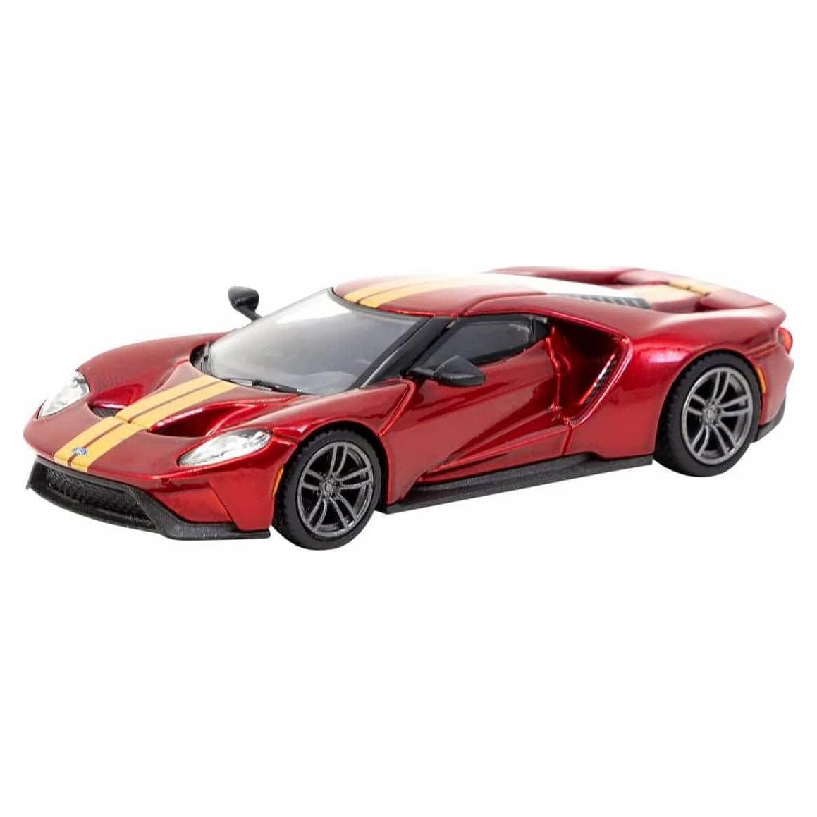 Coche de metal Ford GT Rojo 1/64 True Scale Miniatures