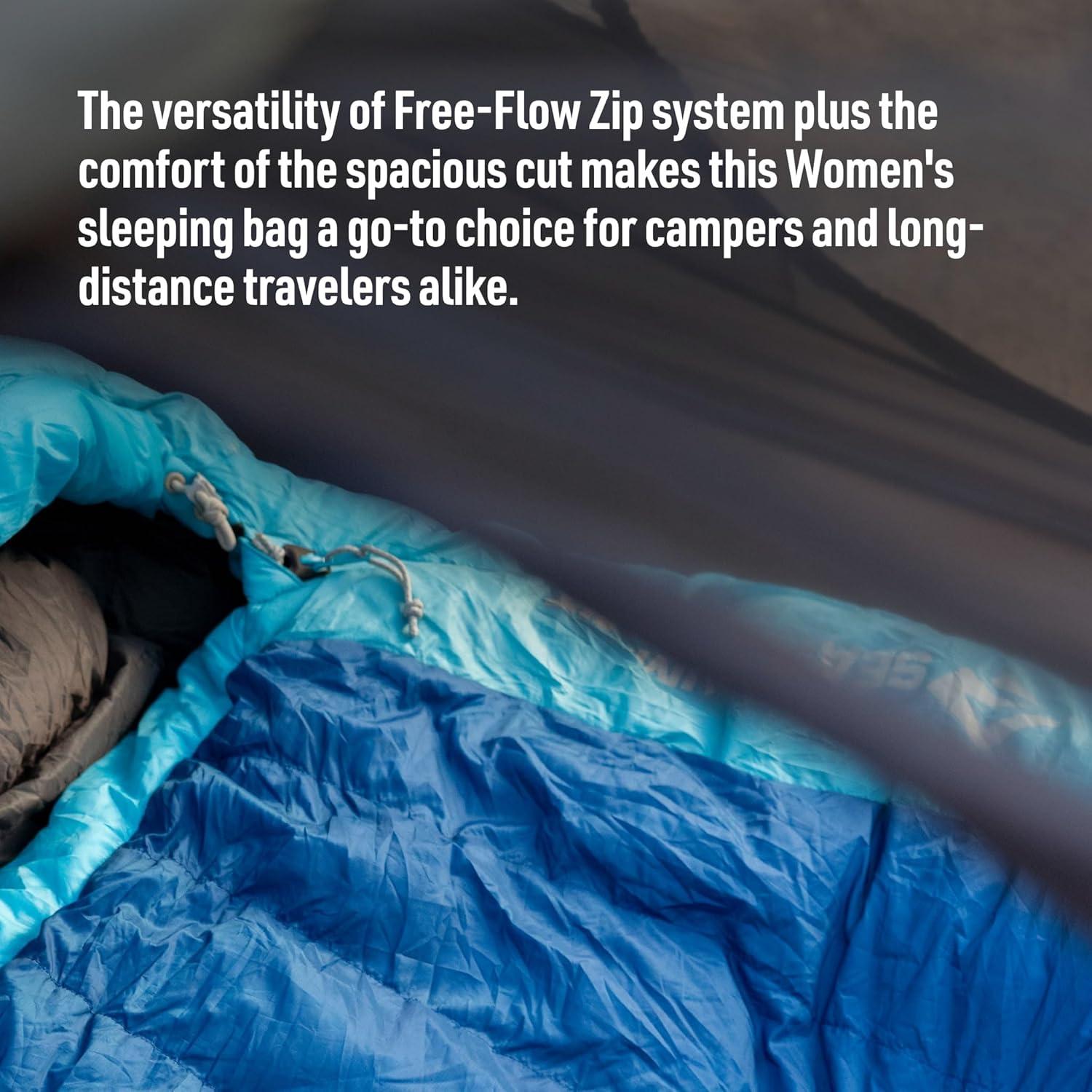 Saco de dormir de plumas Sea to Summit Trek 15°C Largo