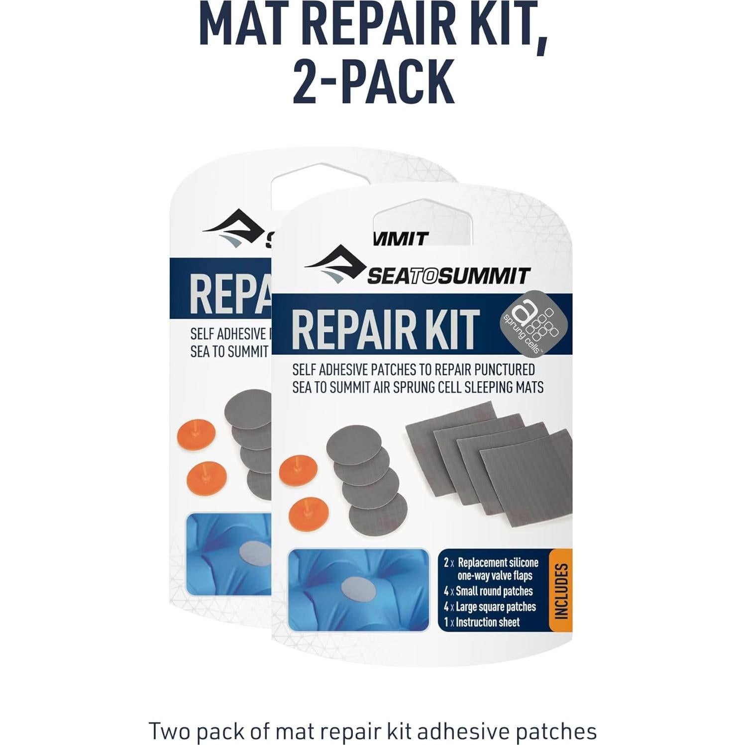 Kit de Reparación Sea to Summit para Colchonetas de Aire 2-Pack