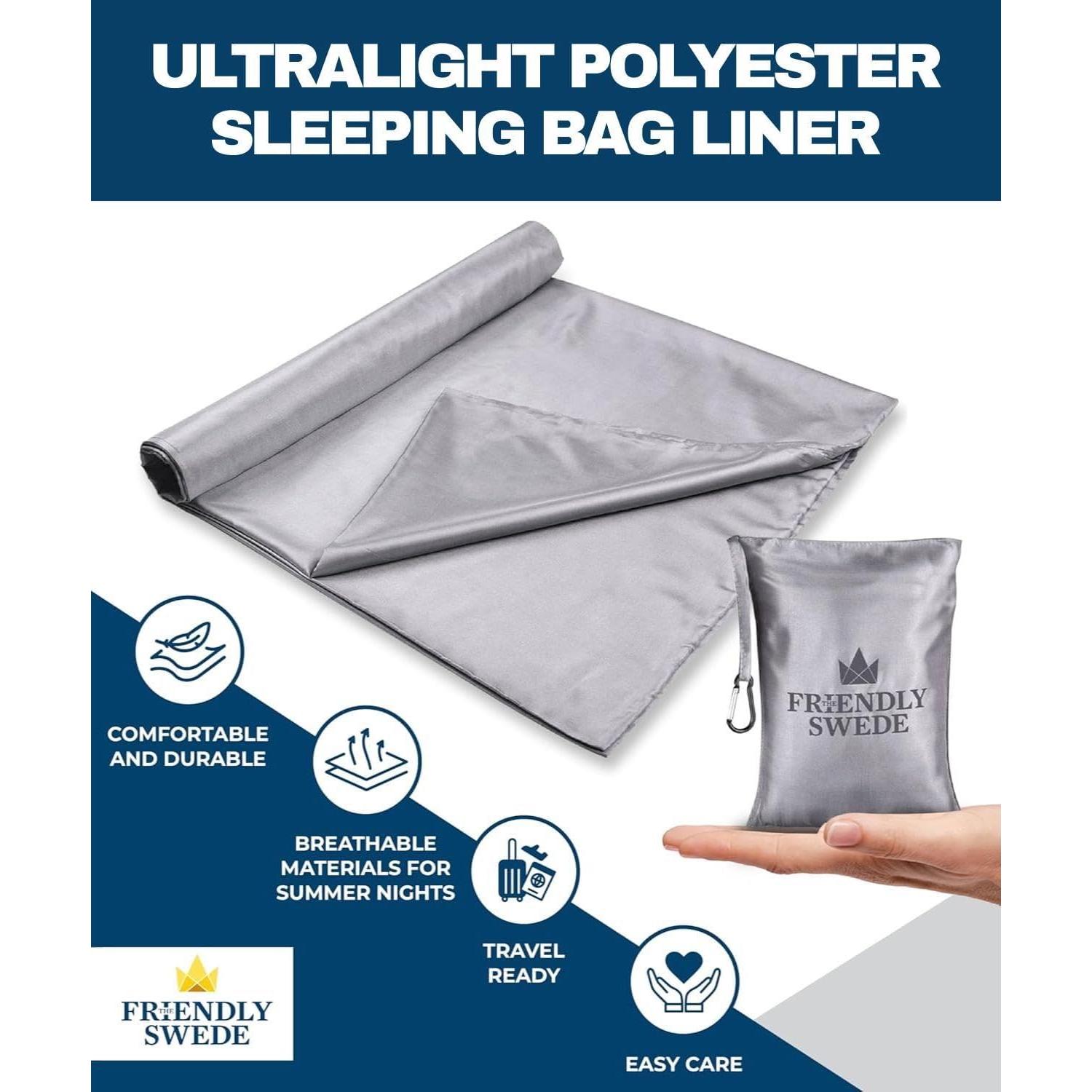 Saco de Dormir The Friendly Swede 100% Poliéster 105x220cm