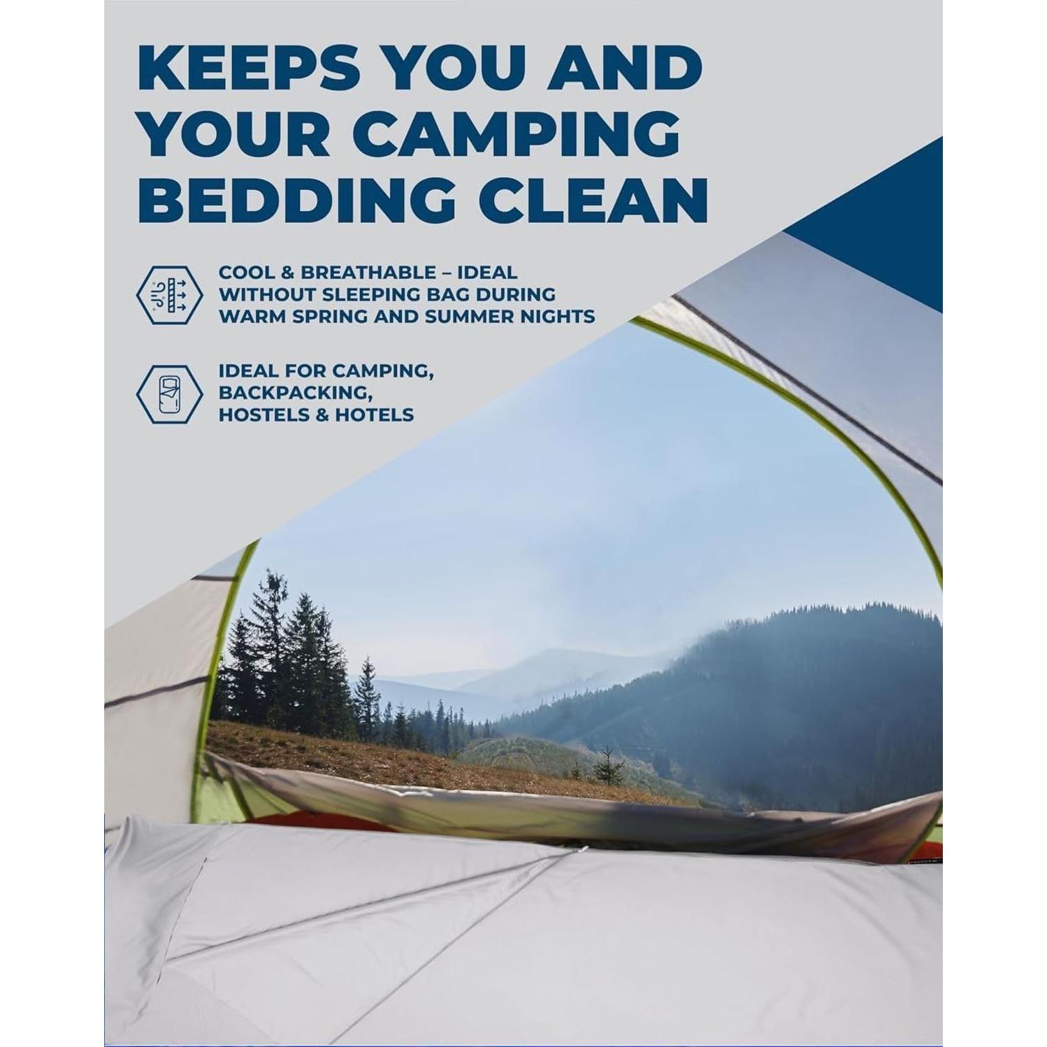 Saco de Dormir The Friendly Swede 100% Poliéster 105x220cm