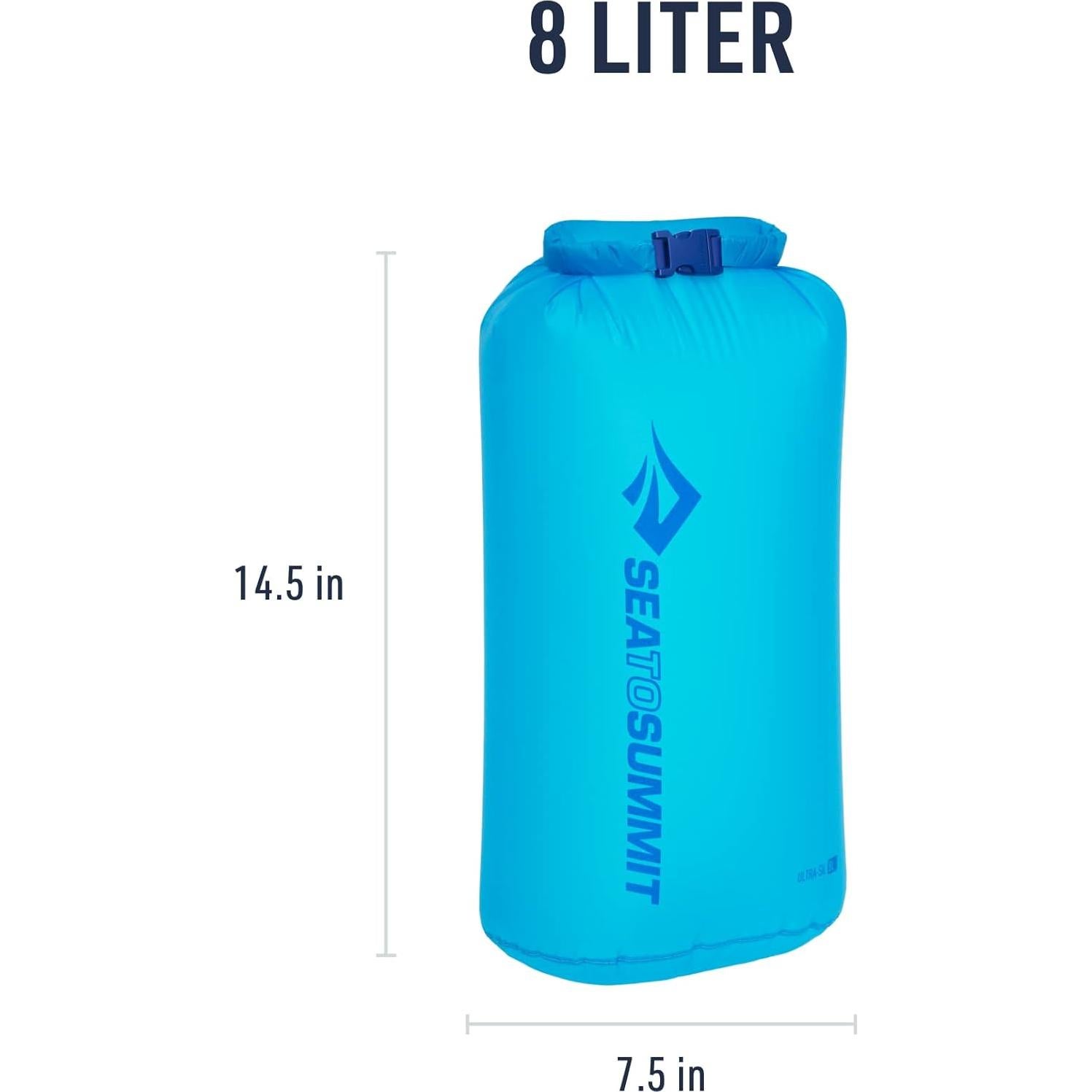 Saco Estanco Ultra-Sil 8L Sea to Summit Azul Atolón