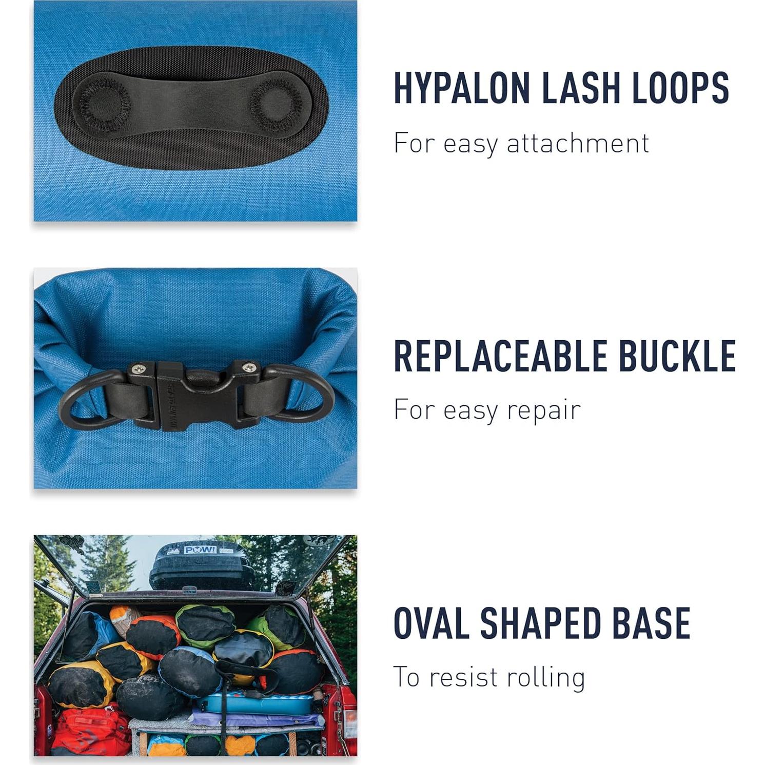 Bolsa Secadora Big River Sea to Summit 65L Impermeable Azul