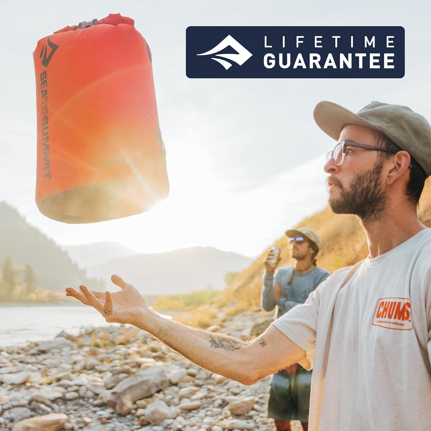 Bolsa Secadora Big River Sea to Summit 65L Impermeable Azul