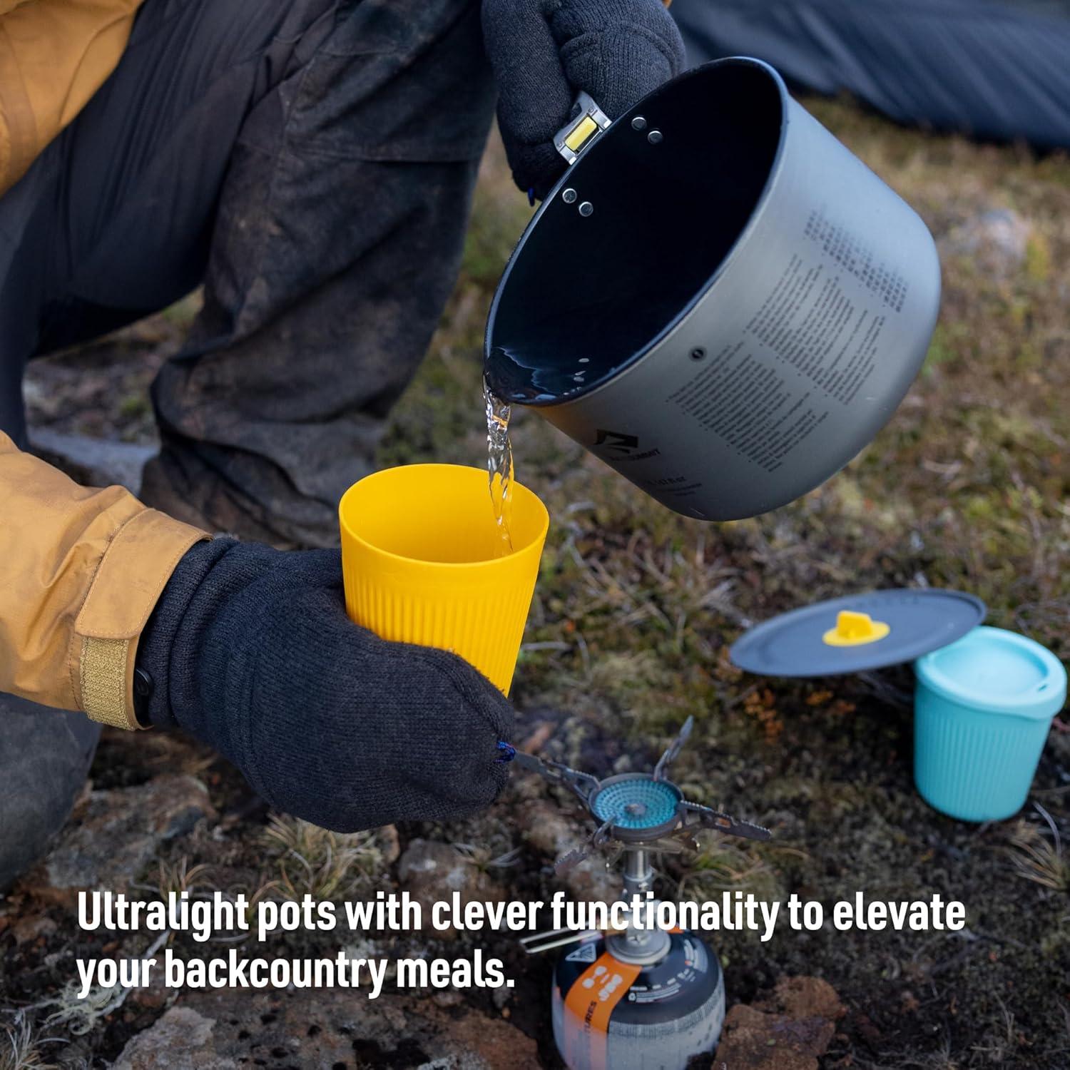 Olla de Cocina Ultraligera 3L Sea to Summit Aluminio Anodizado