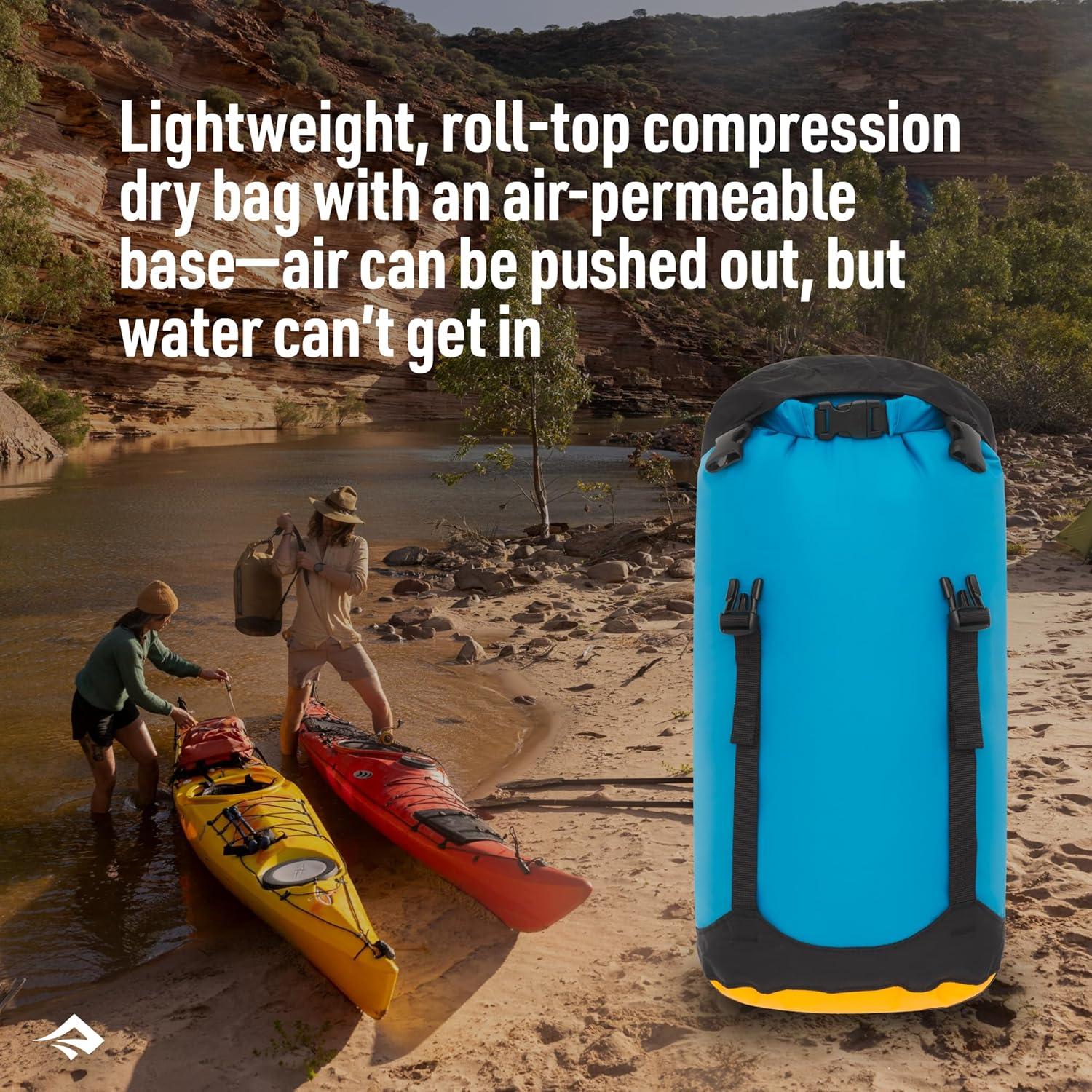 Bolsa de Compresión Seco eVac Sea to Summit 35L Gris Alto