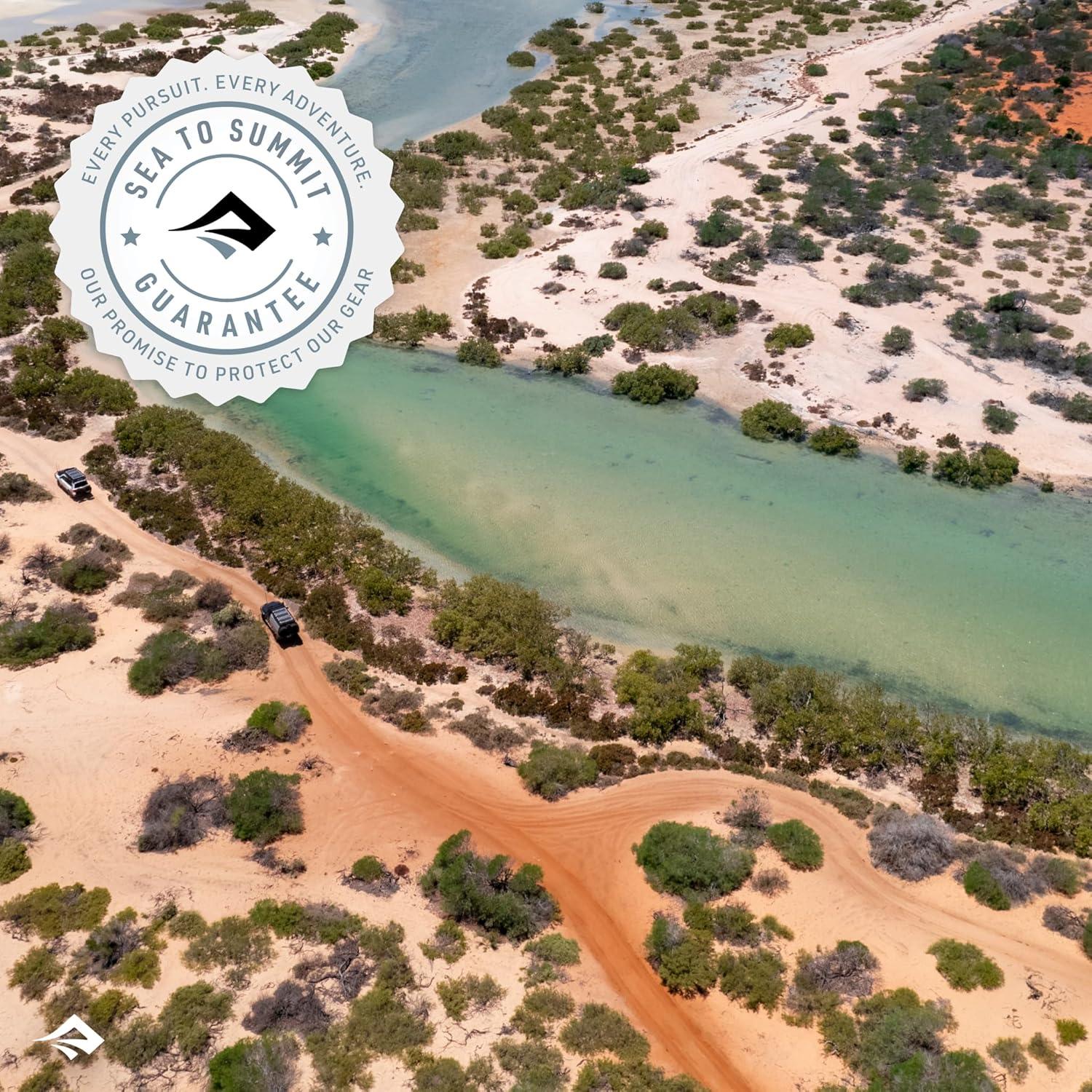 Bolsa Secadora Sea to Summit eVac 20L Azul Turquesa Impermeable