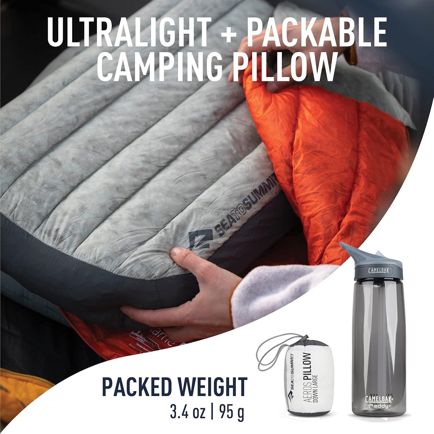 Almohada Inflable Sea to Summit Aeros Down Regular 34x24cm