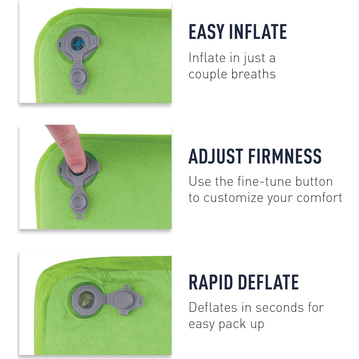 Almohada Inflable Sea to Summit Aeros Down Regular 34x24cm