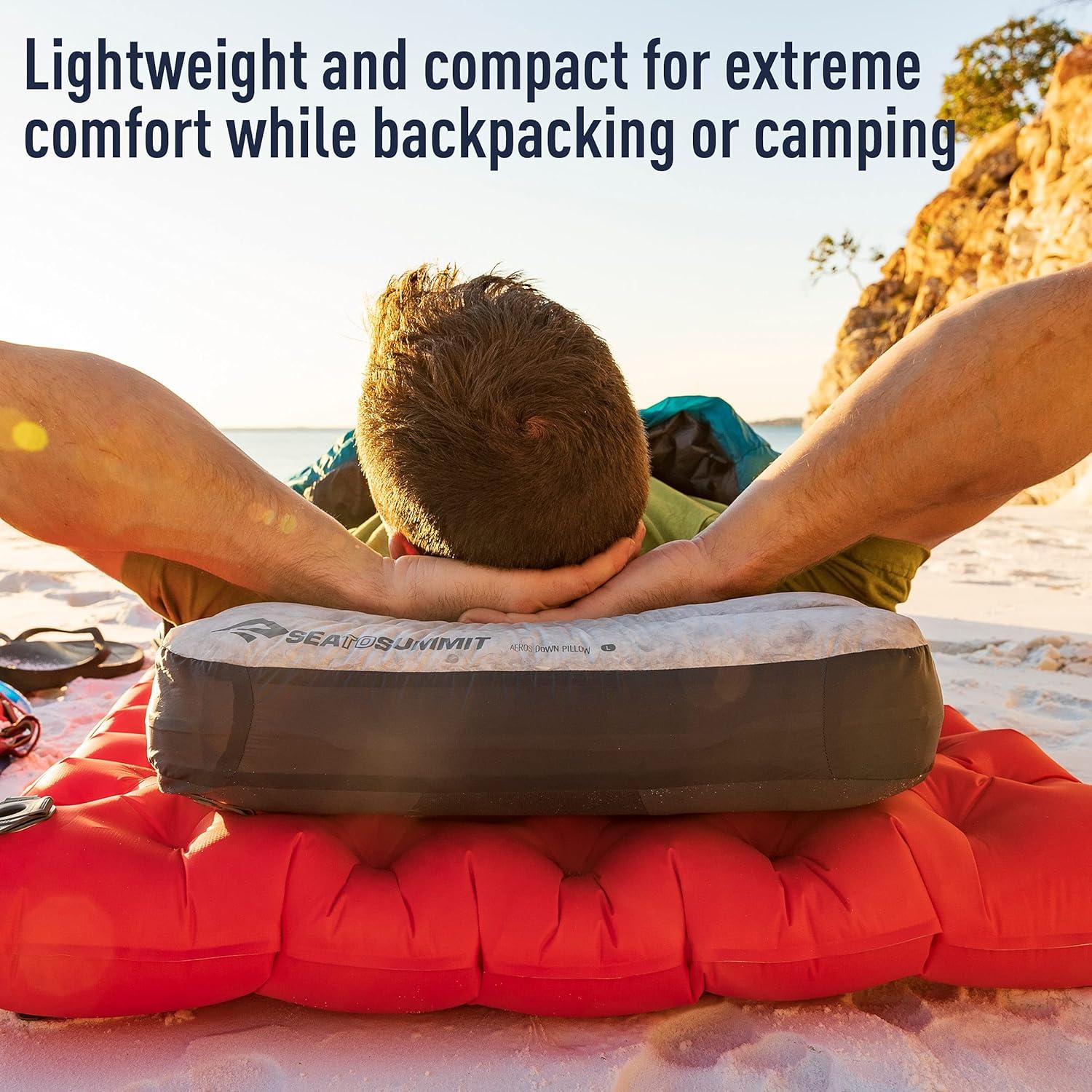 Almohada Inflable Sea to Summit Aeros Down Regular 34x24cm