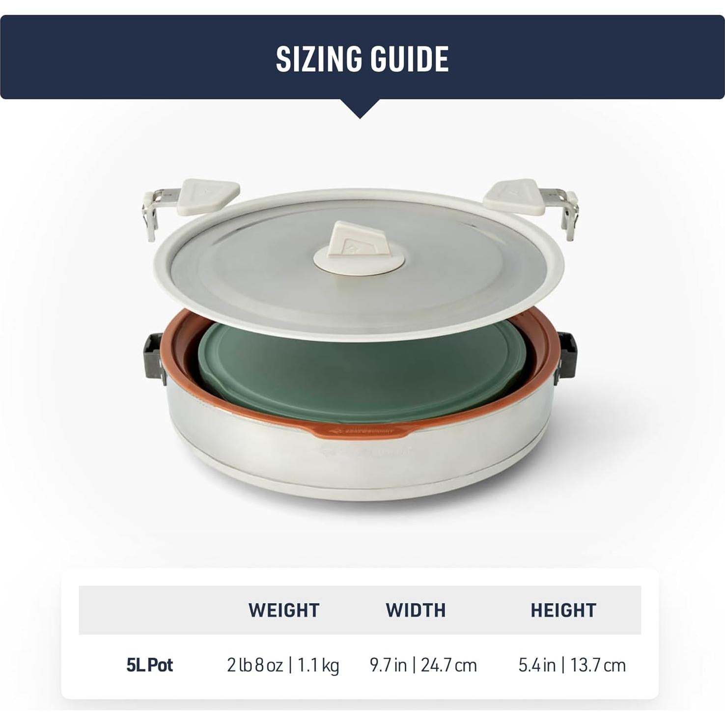 Kit de Cocina de Campamento Sea to Summit 5L Plegable