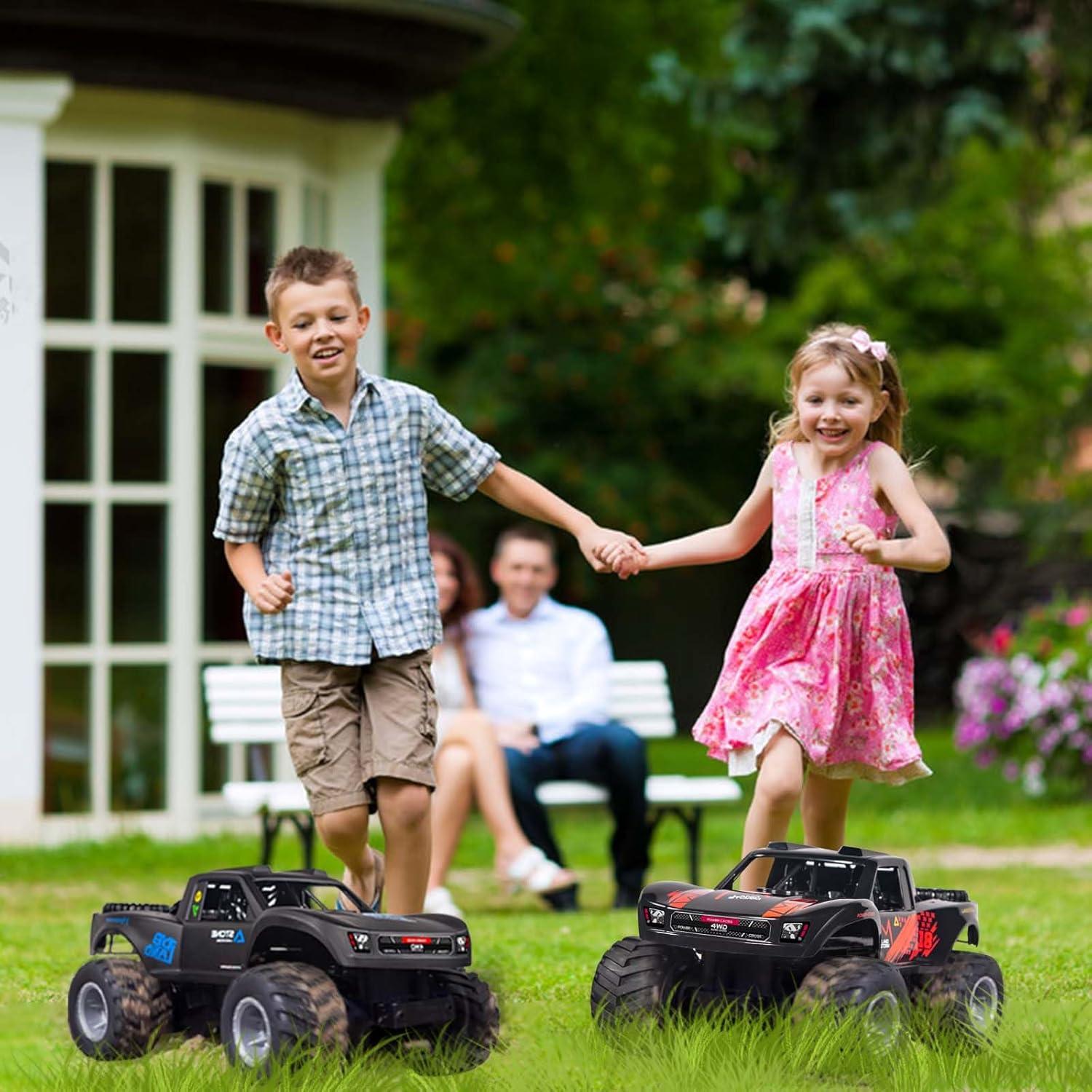 Coche RC Anfibio 1:16 KB KAIBO 4WD Doble Lado Azul