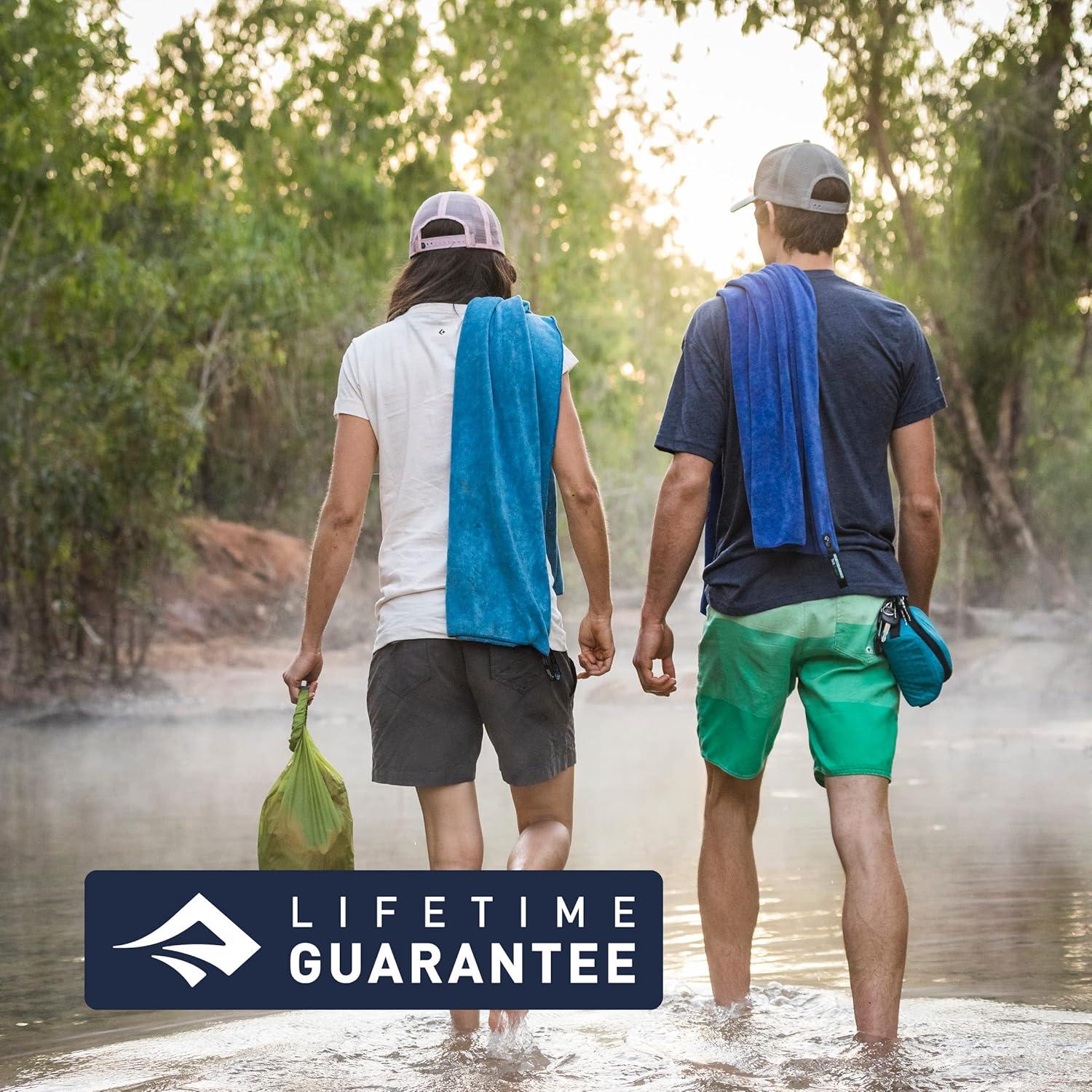 Toalla de Playa Sea to Summit Tek X-Grande Verde Salvia 76x150cm