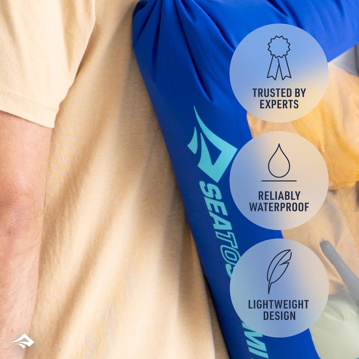 Bolsa Secadora Ligera Sea to Summit 8L Transparente Impermeable