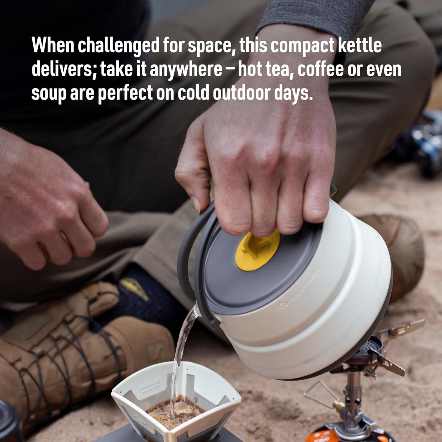 Hervidor Plegable Ultraligero Sea to Summit 1.1L Camping