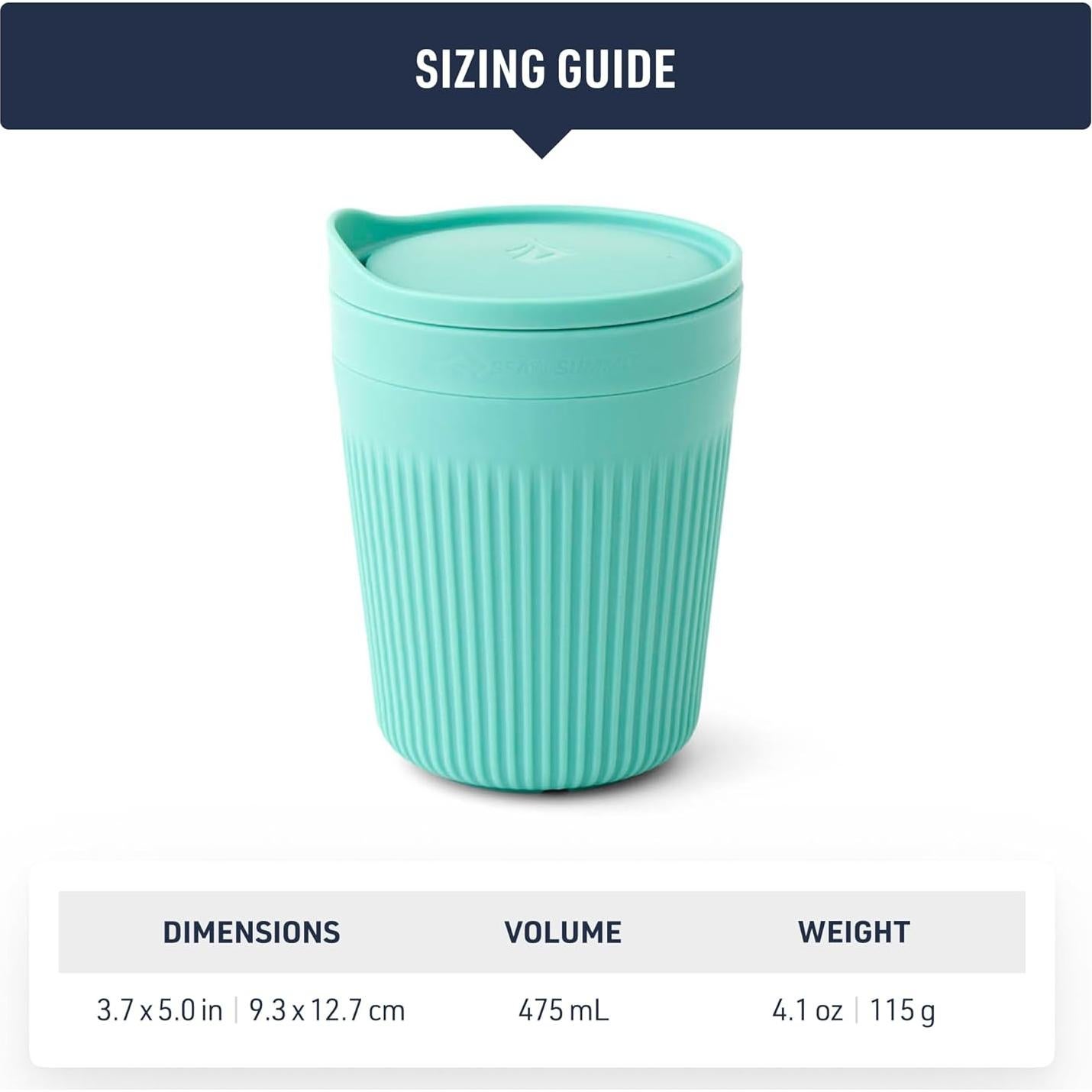Taza de Campamento Aislada Sea to Summit Passage 475ml Azul