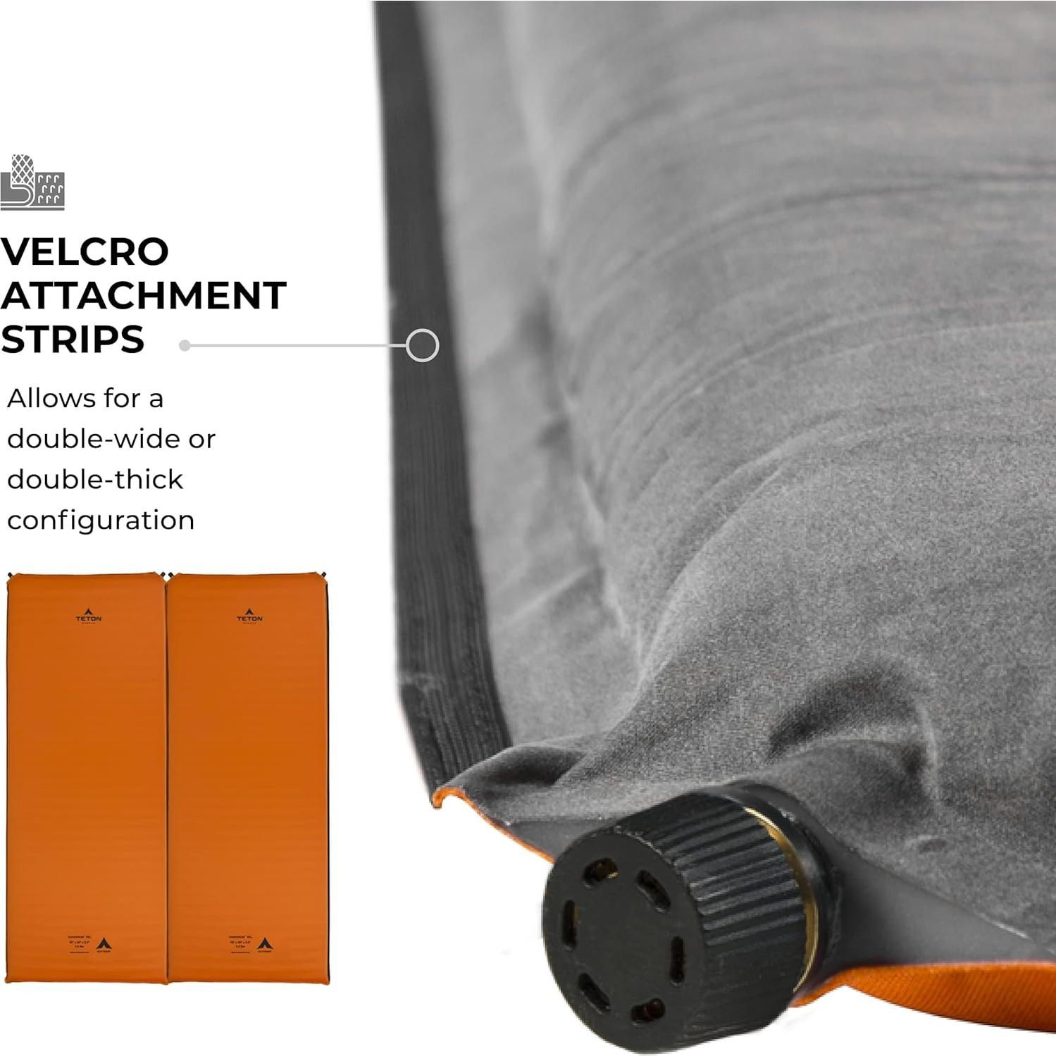 Almohadilla de Dormir Autoinflable TETON Sports XXL 198x76cm