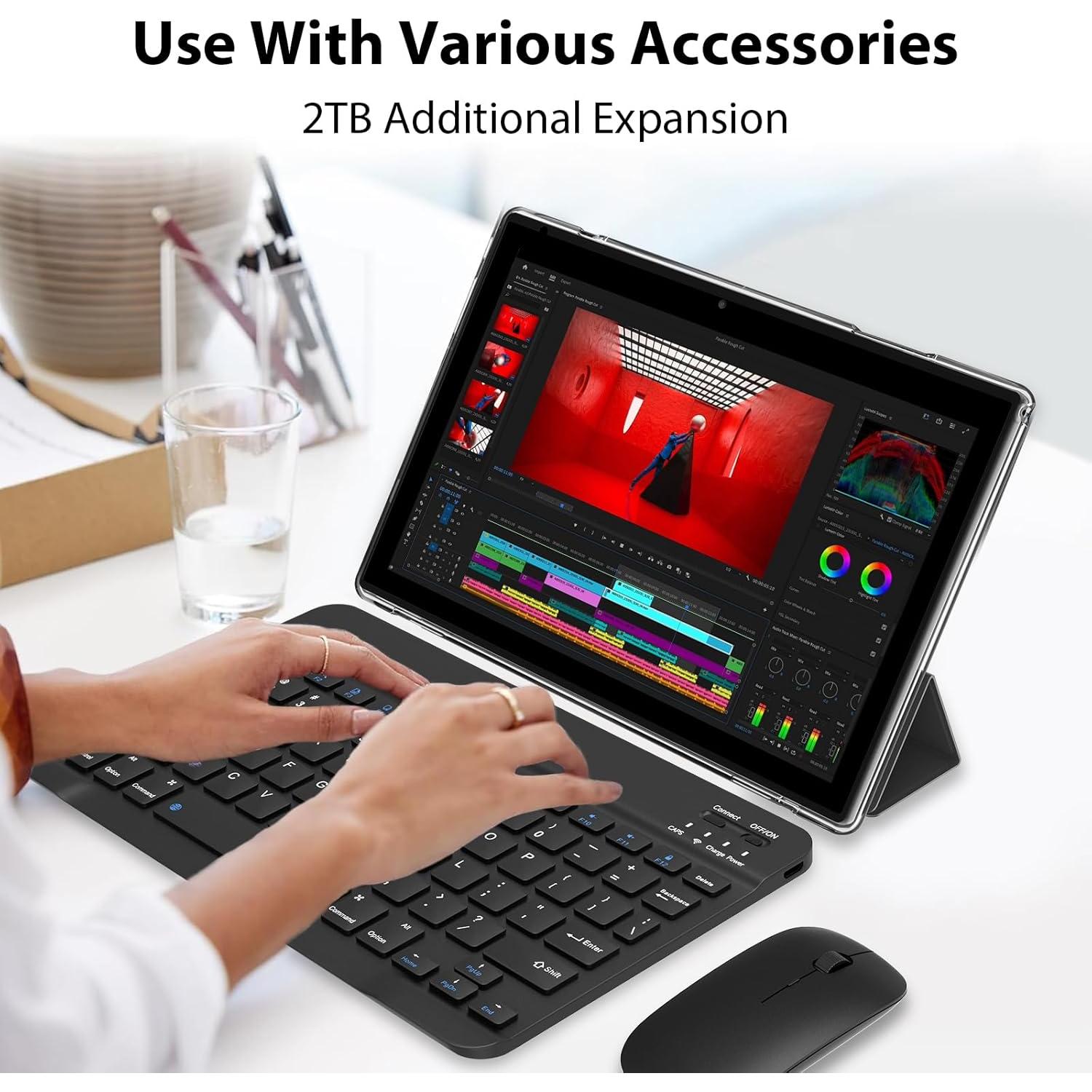 Tableta Android 15 CUPEISI YQ10S MAX 10.1" 18GB RAM 128GB