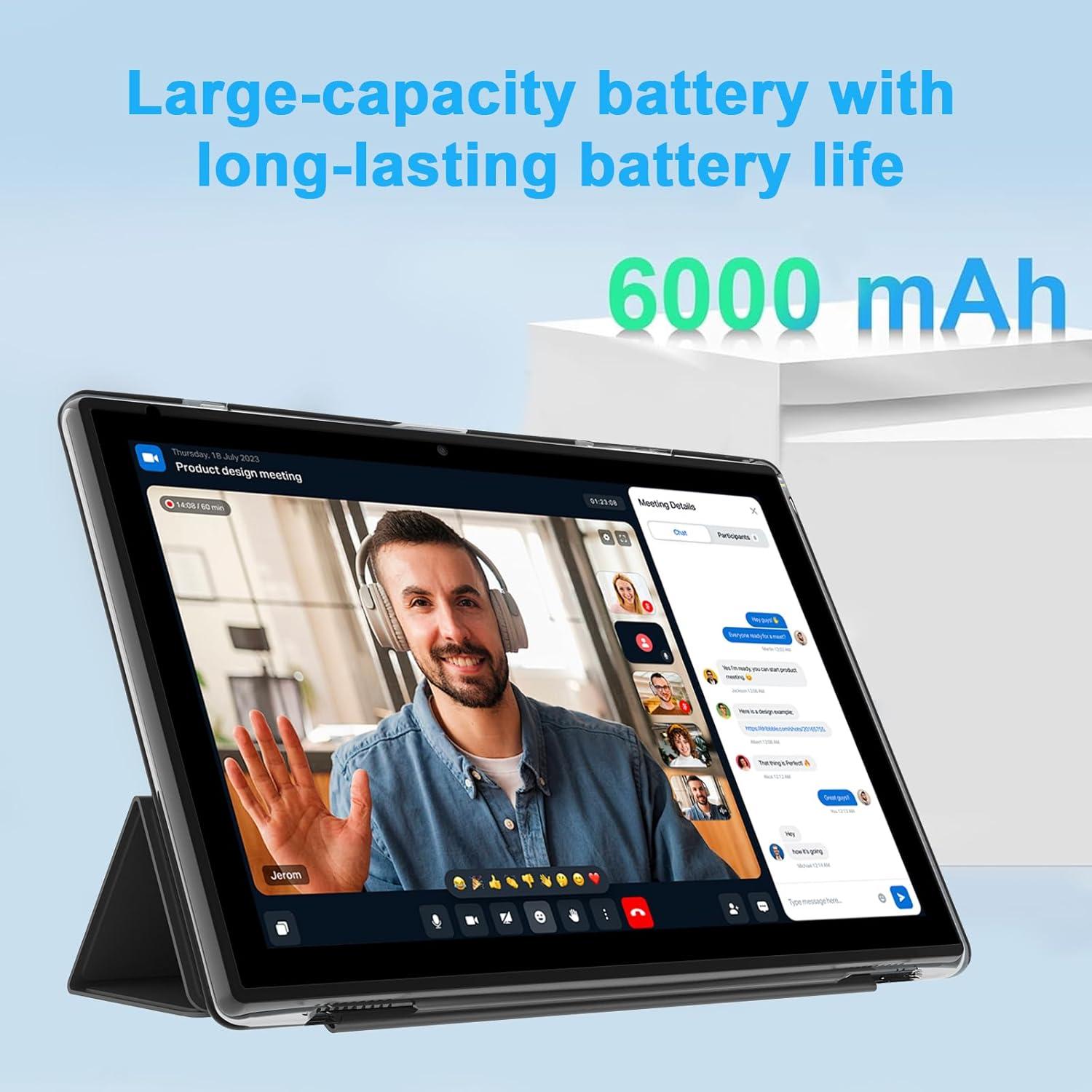 Tableta Android 15 CUPEISI YQ10S MAX 10.1" 18GB RAM 128GB