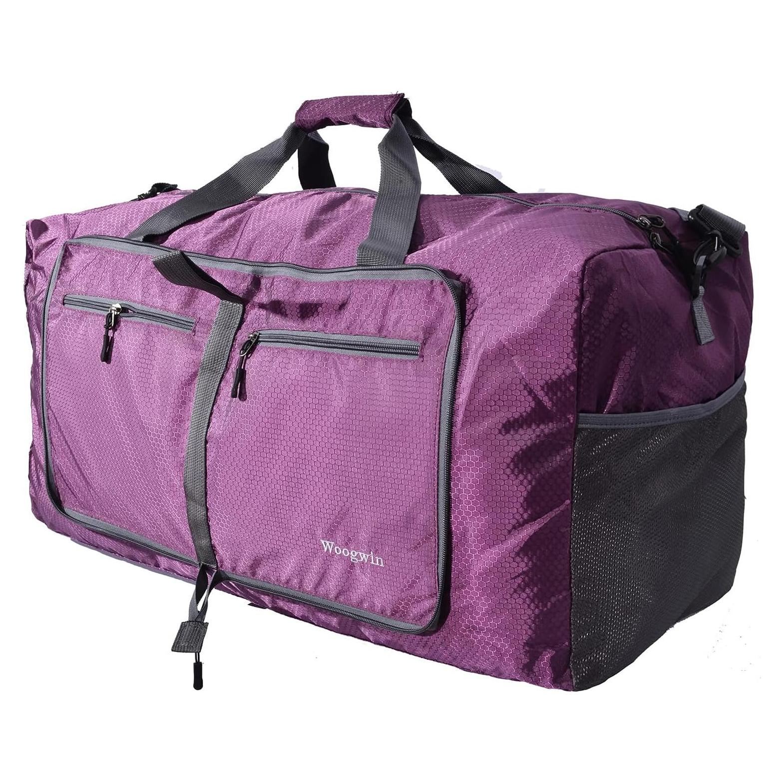 Bolsa de Viaje Woogwin Grande Plegable Impermeable 63.5x43.2cm