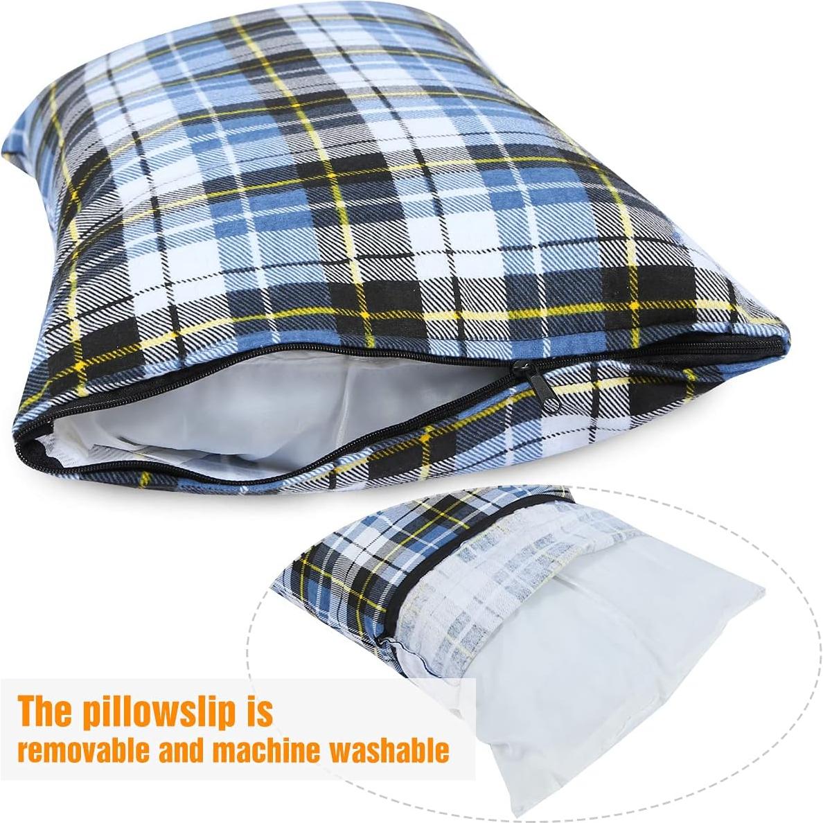 Almohada de Camping REDCAMP rc16031 Ligera 320g Azul y Gris