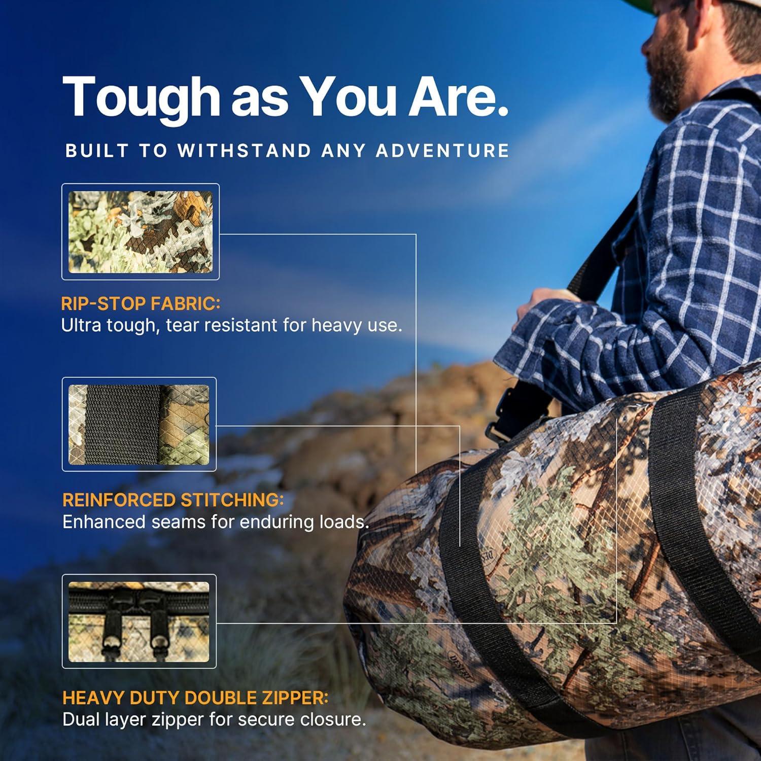 Bolsa de viaje grande North Star Sports 131L impermeable