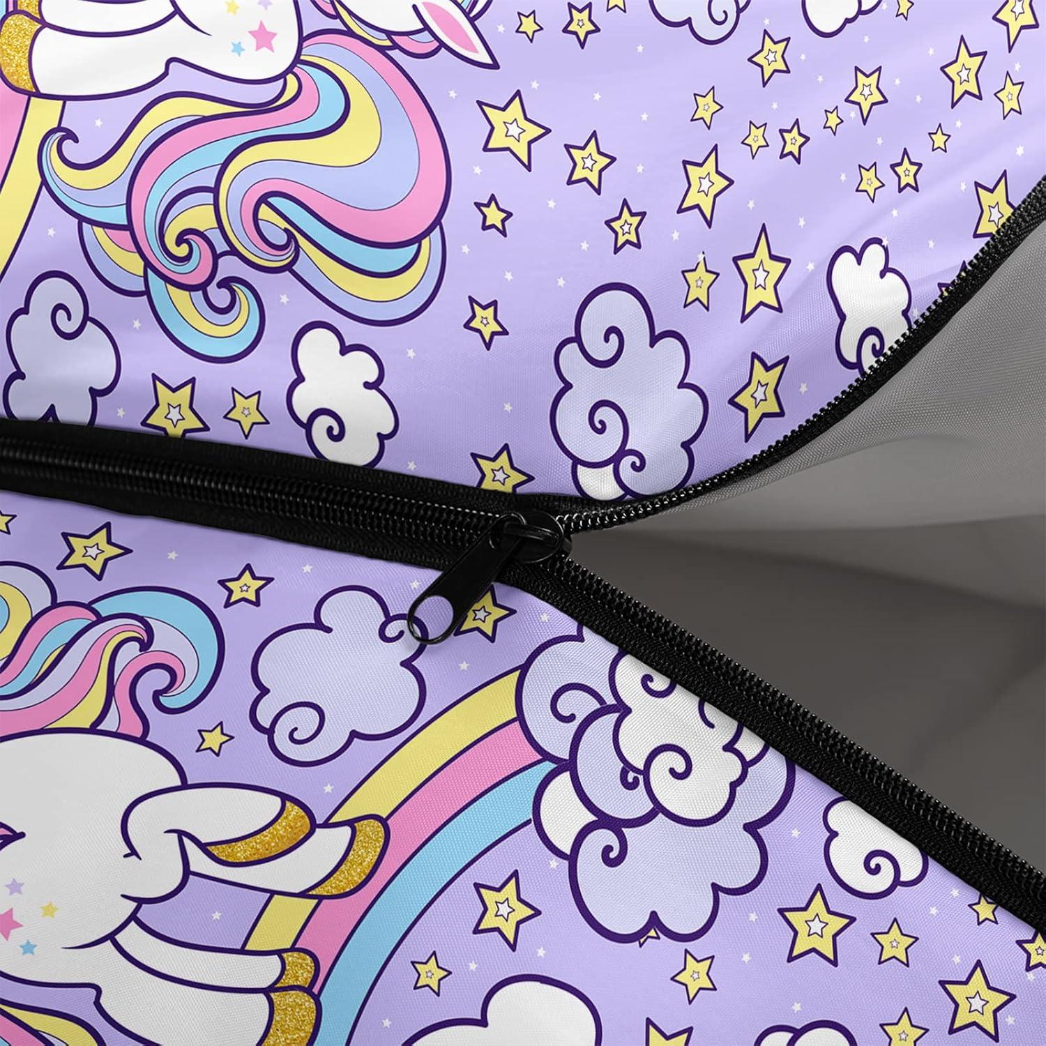 Saco de Dormir Axolotl Unicornio 230x80 cm Impermeable